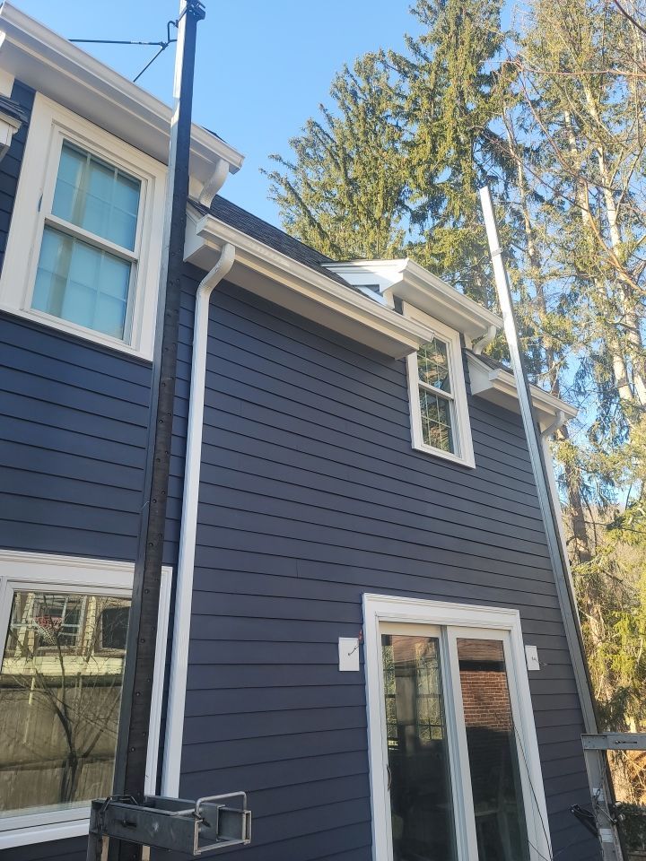 Siding Installation using James Hardie by UBrothers Construction