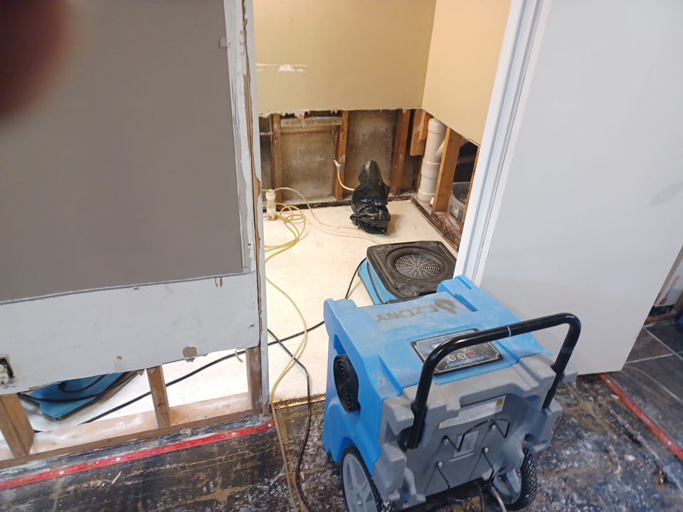 Project in Waterford Twp by EzDry Water Mitigation & Property Restoration