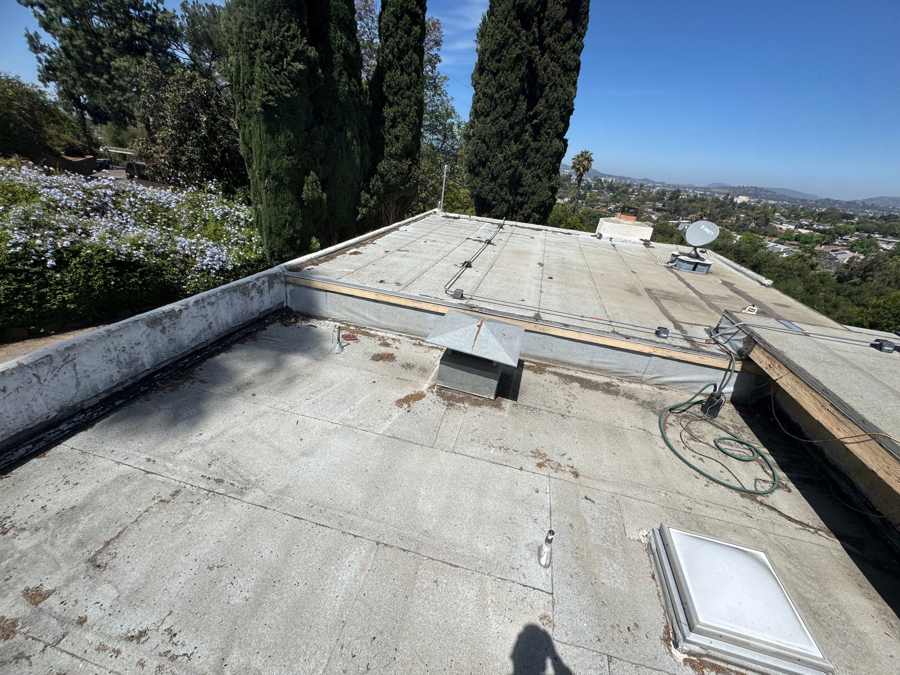 Silicone Roof Restoration – Escondido, CA by Zenith Roofing Services