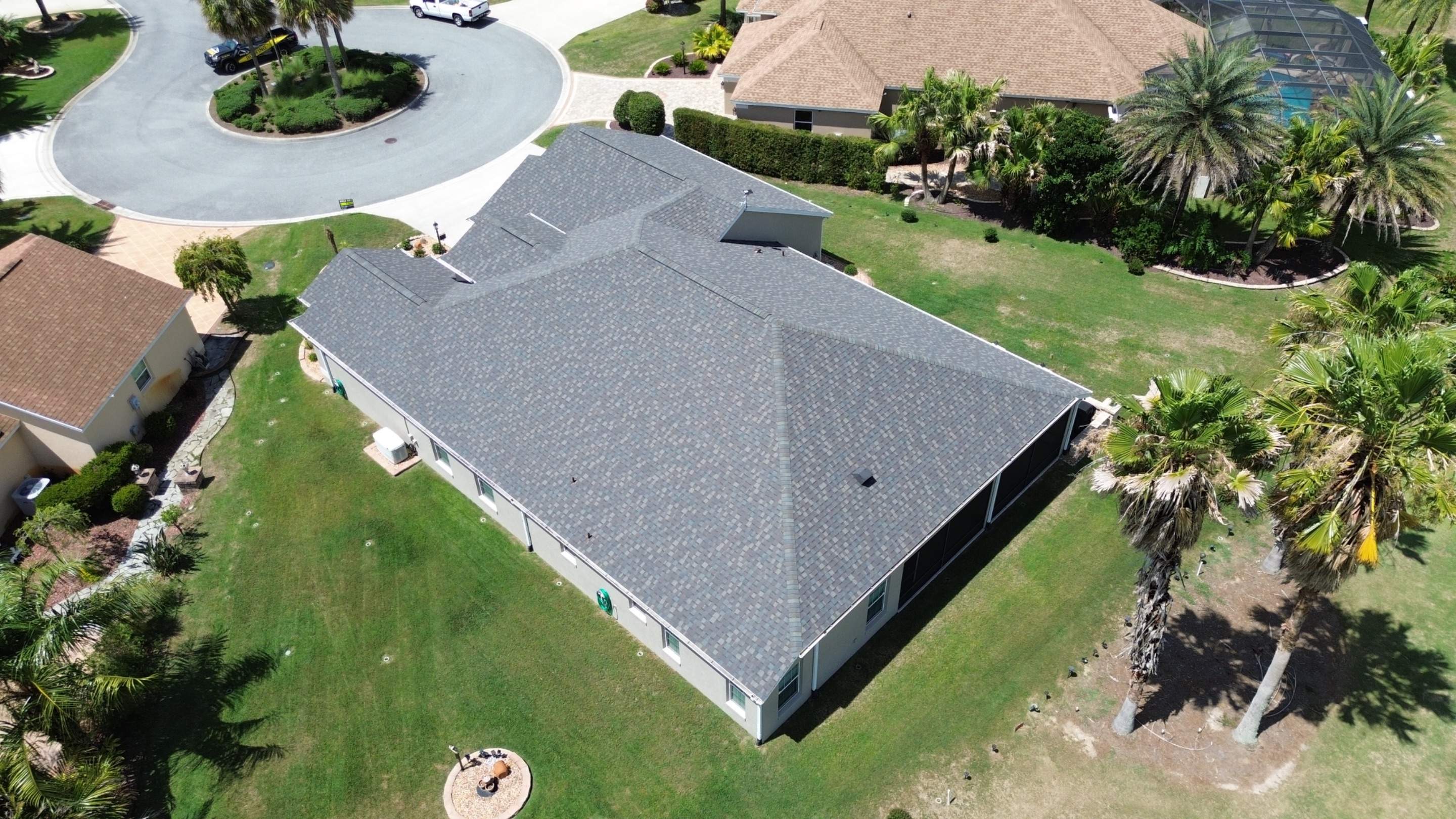 Residential Reroof in The Villages FL  by Gold Key Roofing