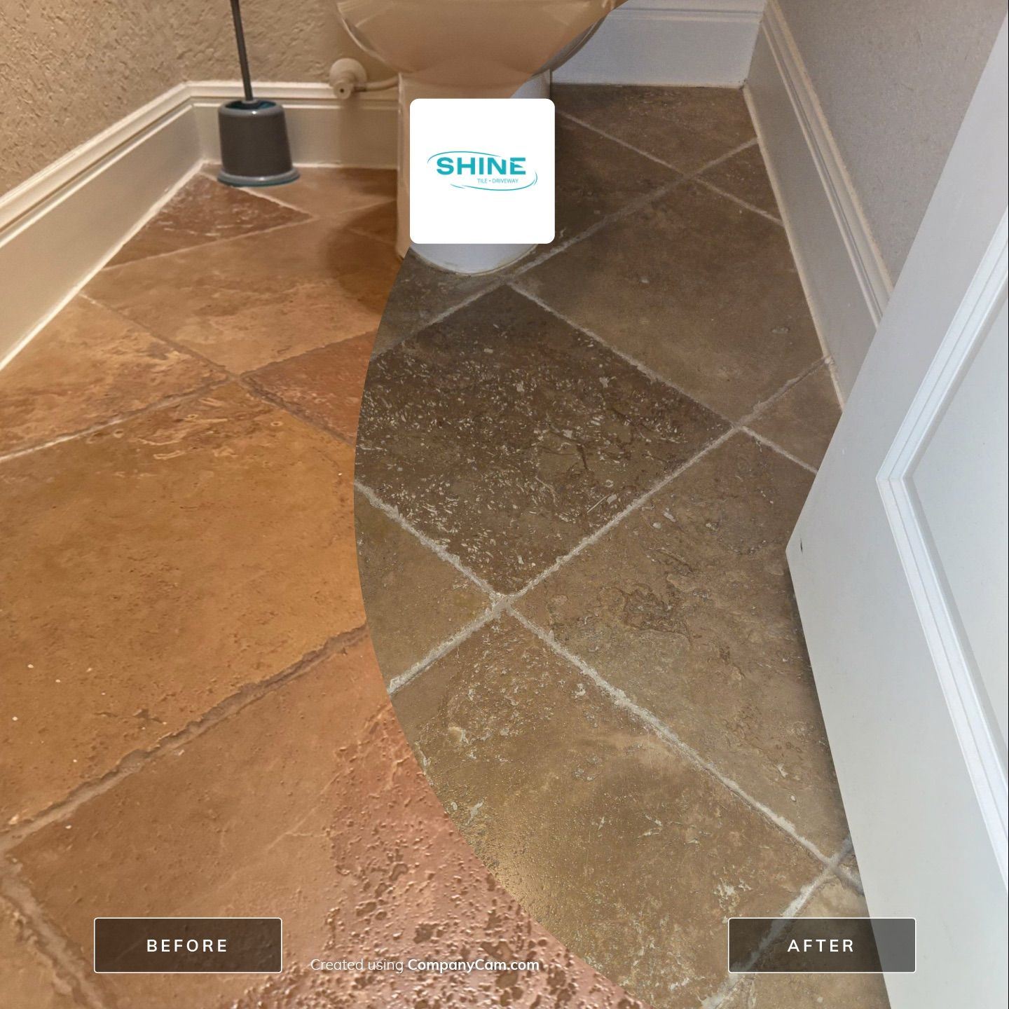 Project in Boerne by SHINE Tile and Grout Cleaning