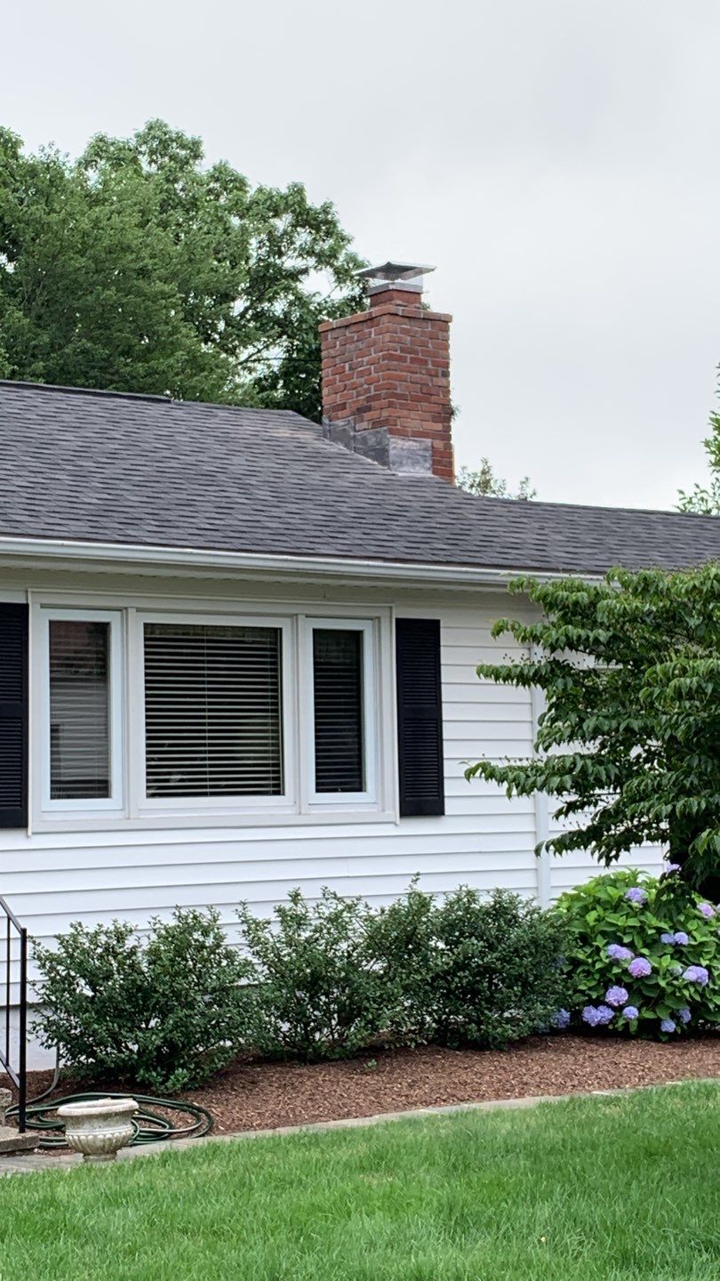 Residential Roofing Repair using Chimney Flashing by A Plus Exterior