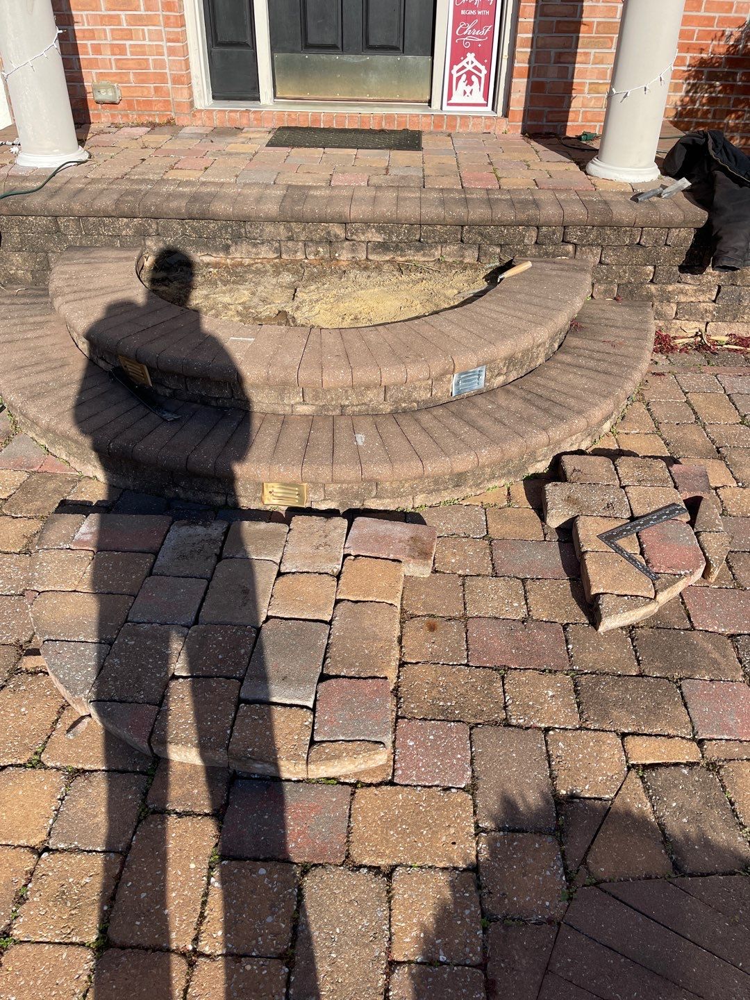 Exterior Repair using Pavers by A1 NERDY HOMES LLC