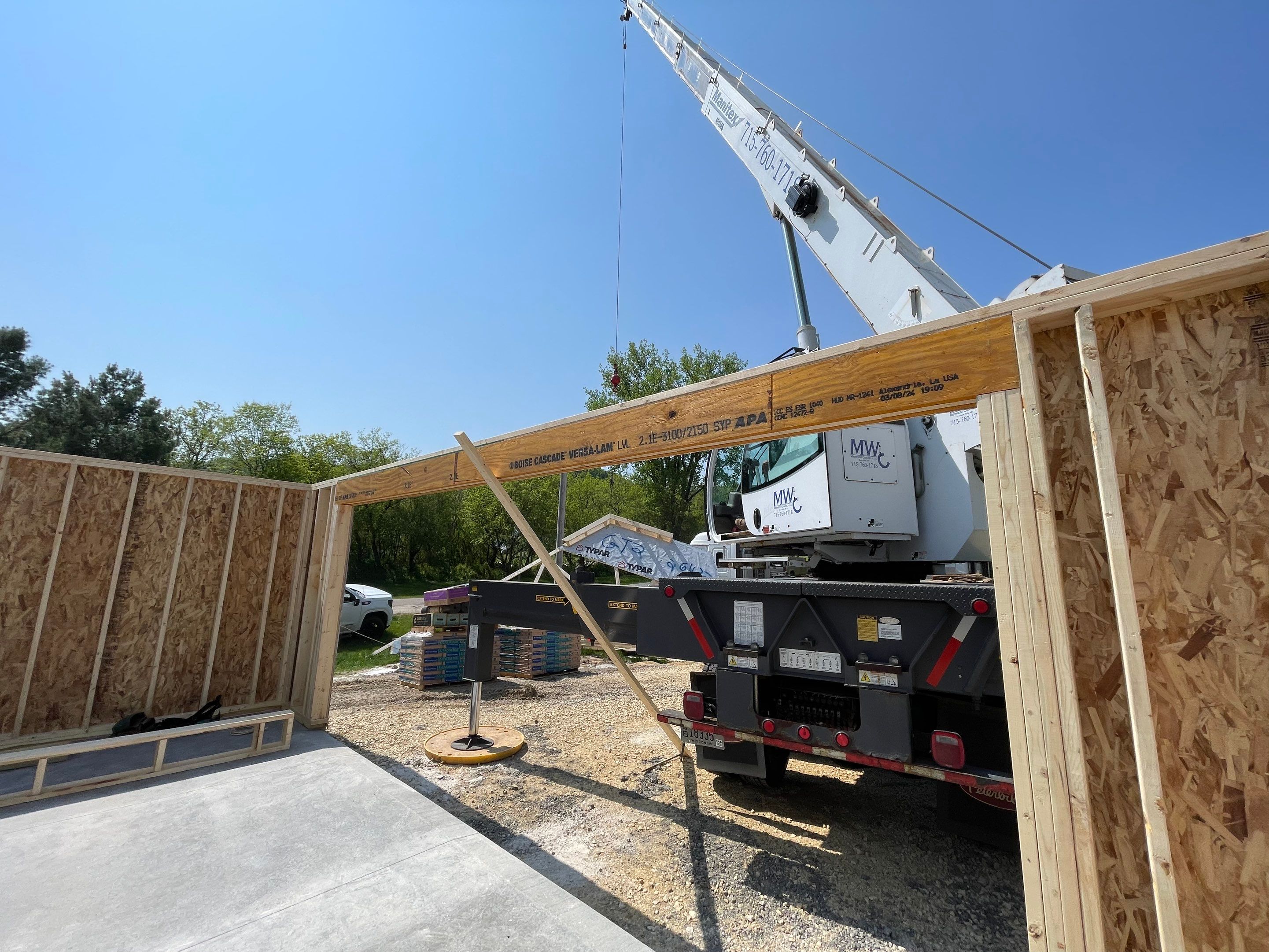 Elmwood, WI Build by Bauer Estates LLC