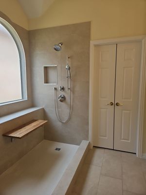 Zero Entry Shower