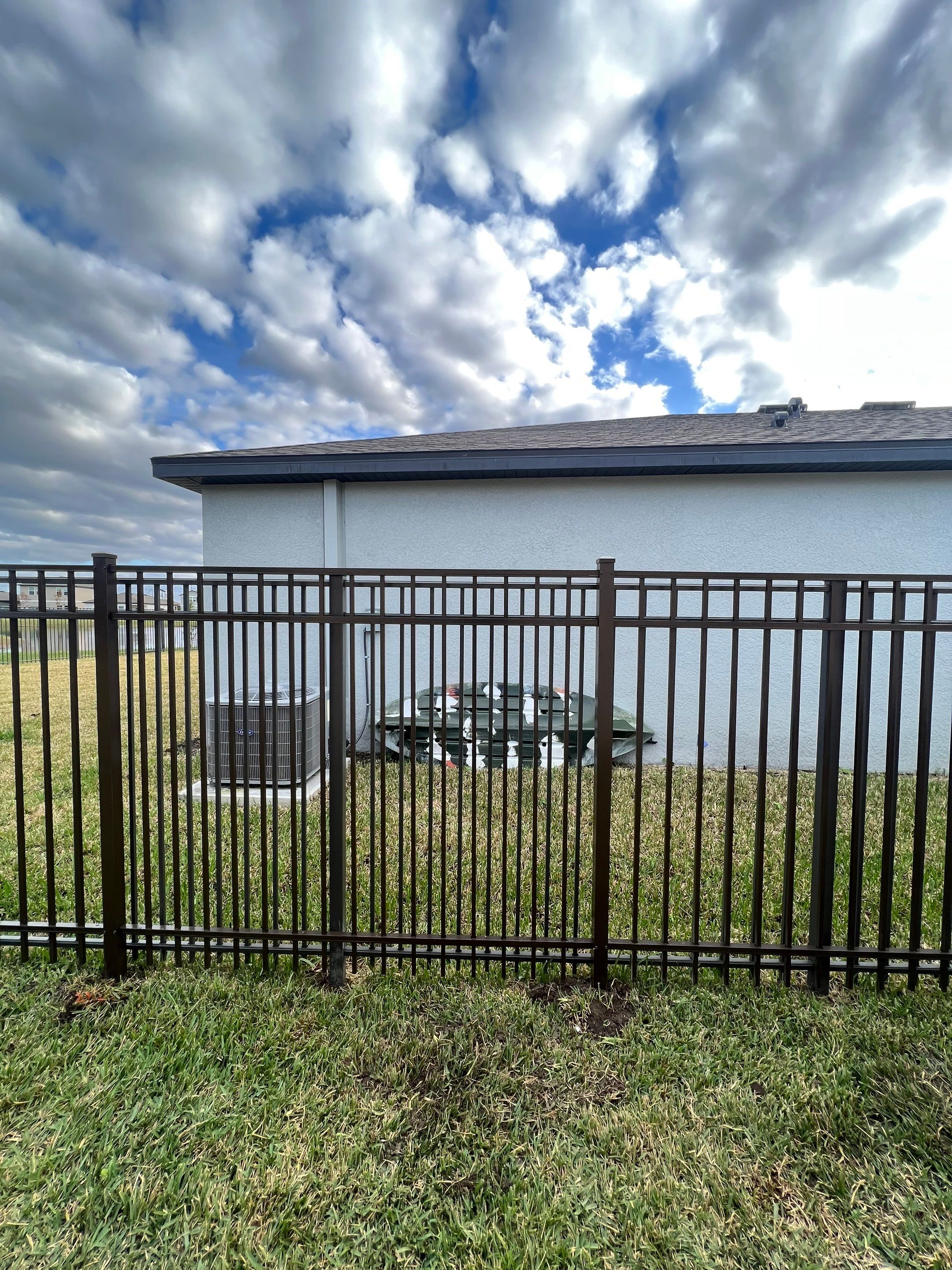 Aluminum Fence Installation using Aluminum Decorative Fence  by Asap fence and gates, LLC