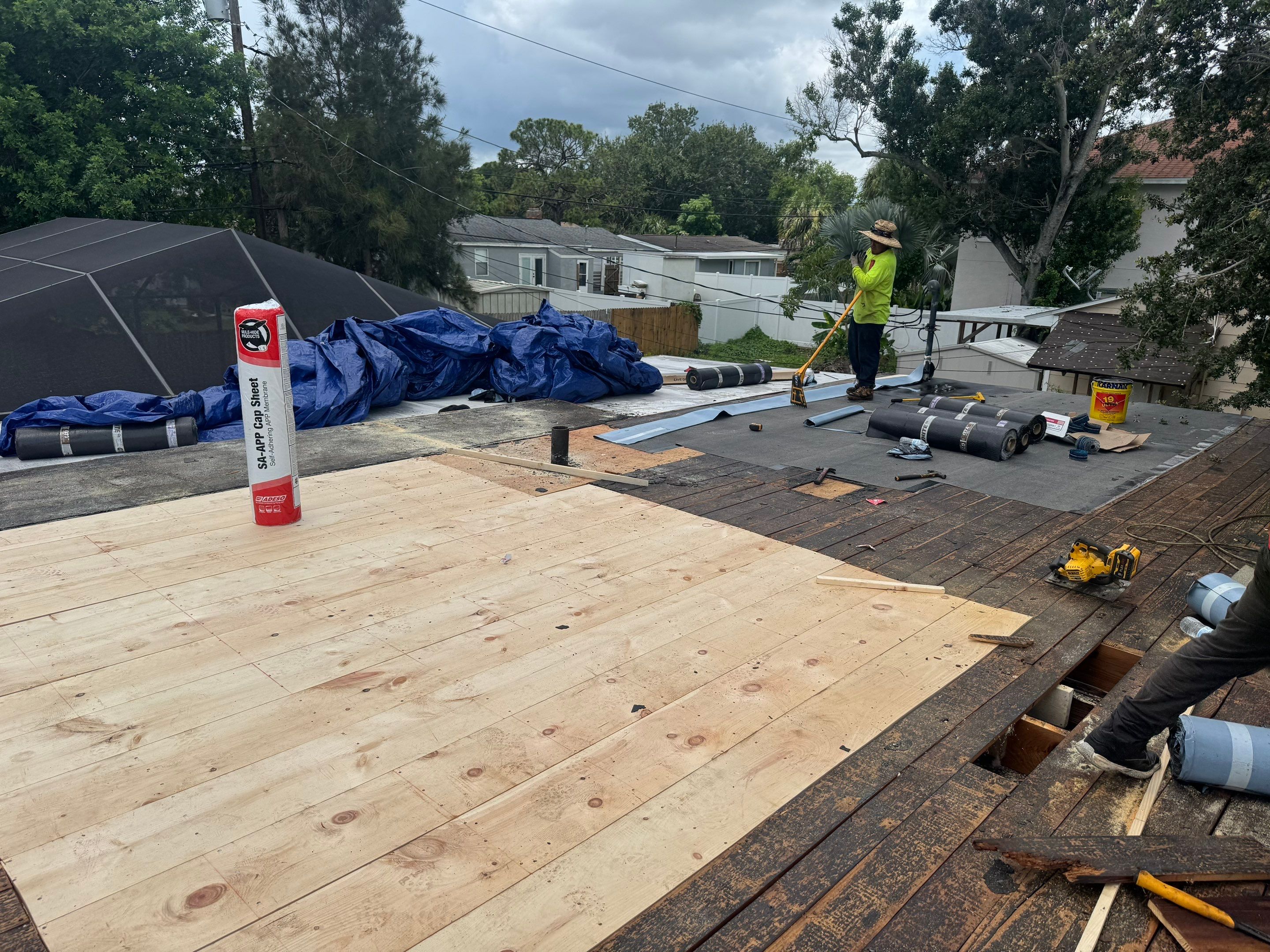 Project in St. Petersburg 33702 by Mitchell Roofing Company LLC 
