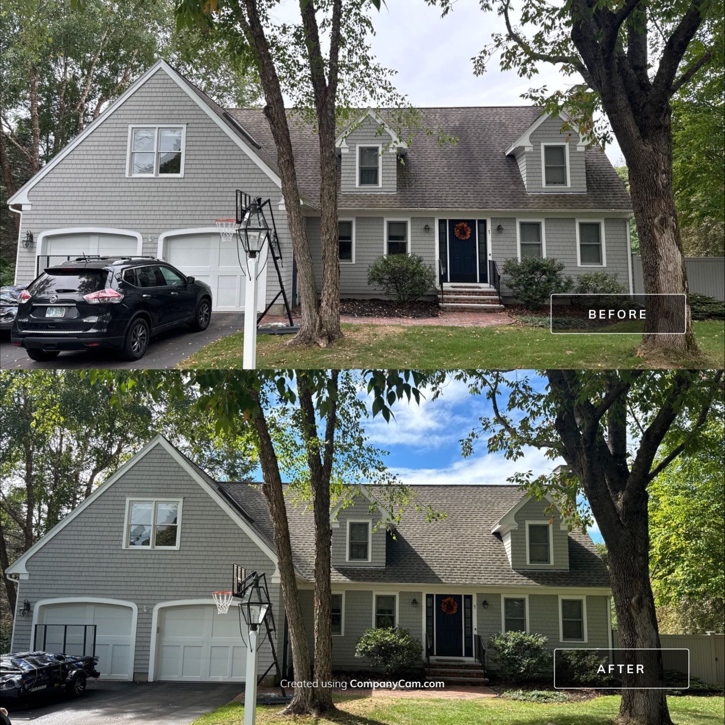 Professional Roof Cleaning in Stratham, NH – Adding Curb Appeal & Extending Roof Life by Compass exteriors