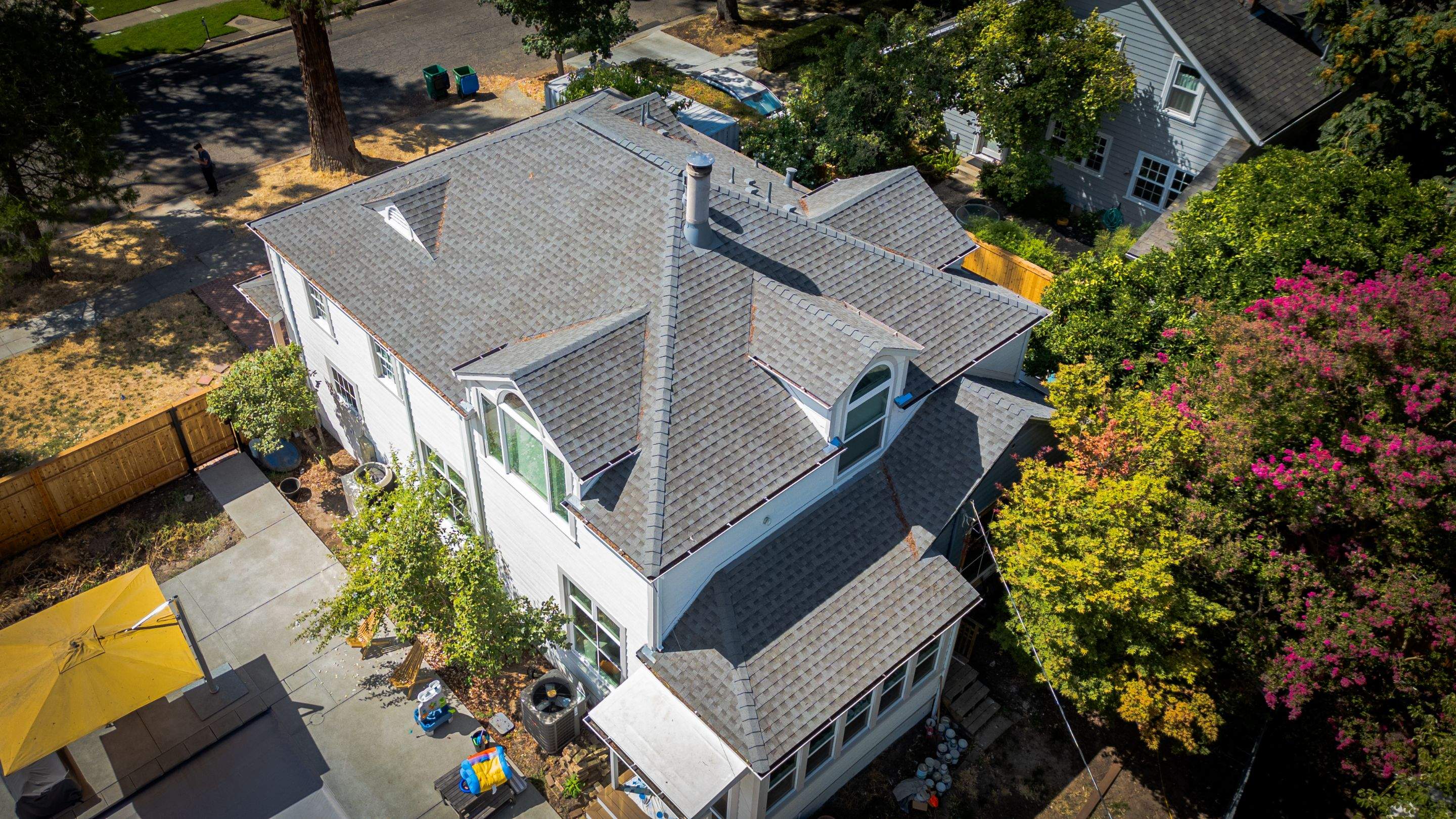 Chico Two-Story Shingle by Butte Roofing Company License #567600