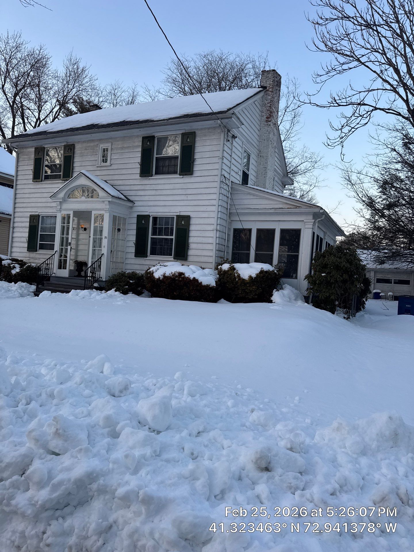 Residential Snow Removal in New Haven, Connecticut by Diamond Image LLC