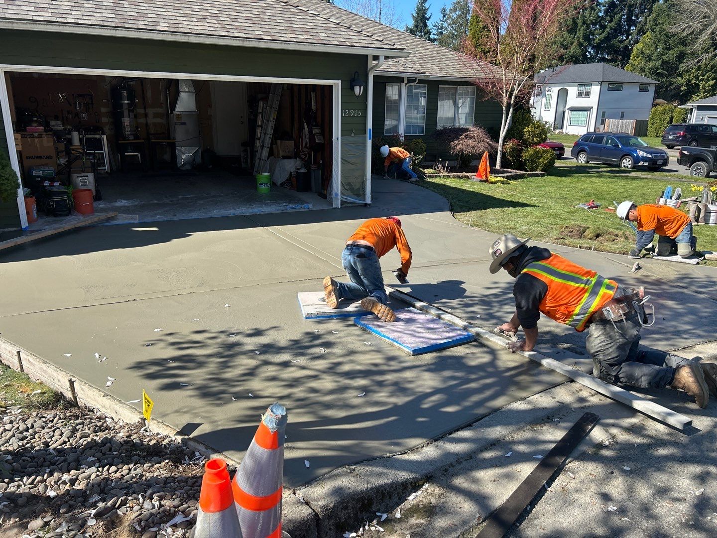 William | Concrete Driveway by Jireh Asphalt & Concrete Inc 