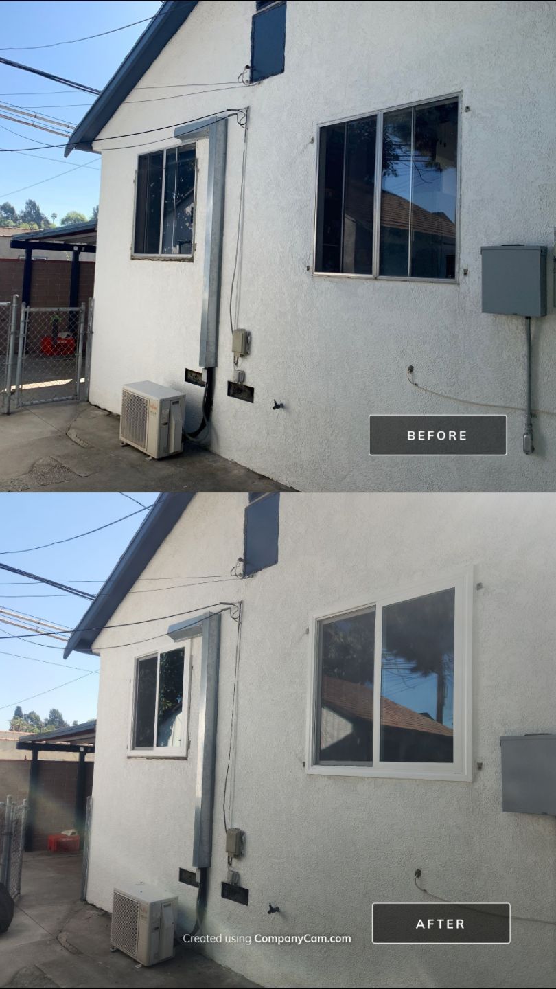 Window Installation using Vinyl Windows by American Window Company
