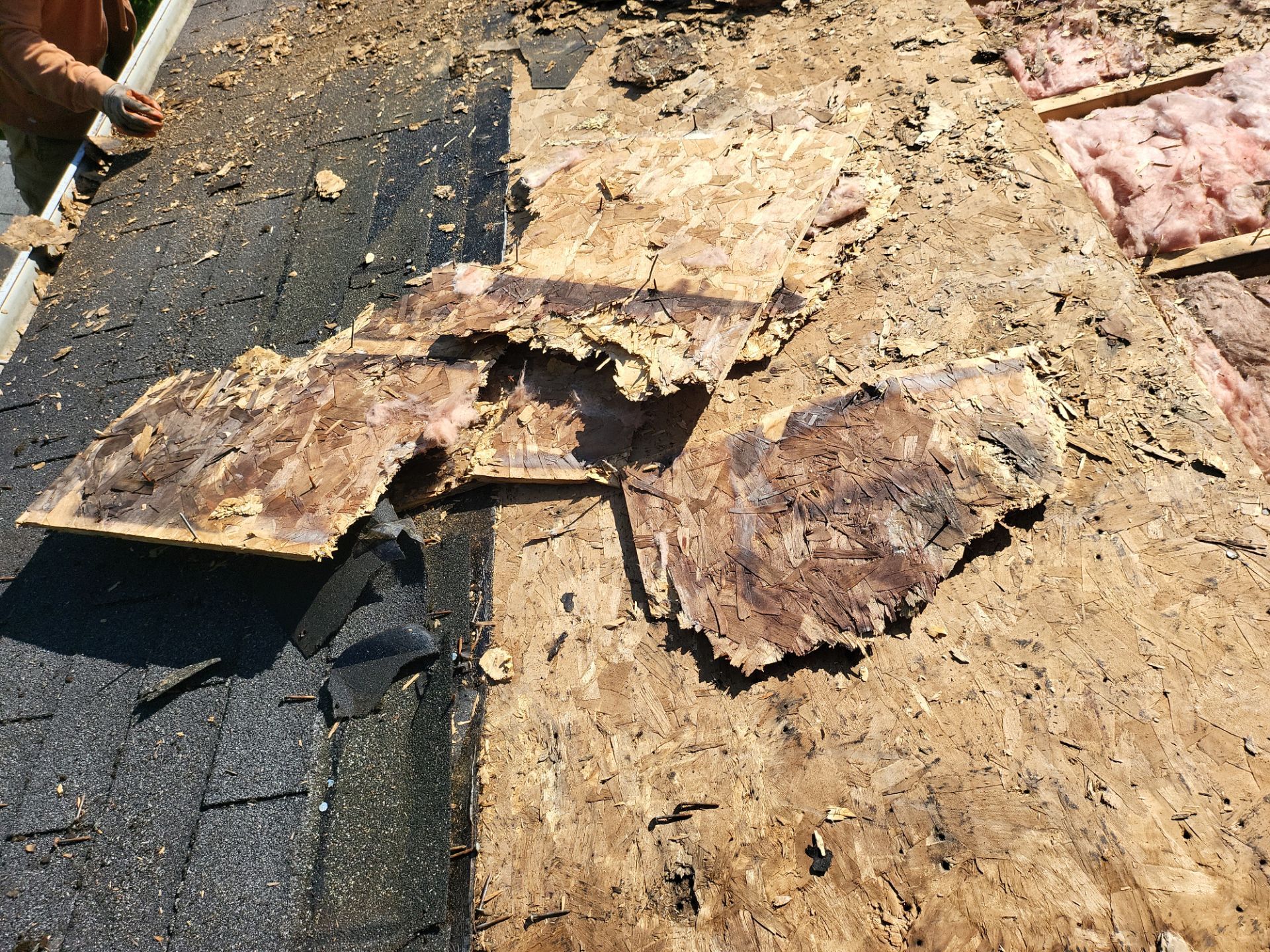 Residential Roofing Installation using Owens Corning TruDefinition Duration - Estate Gray by A Plus Exterior