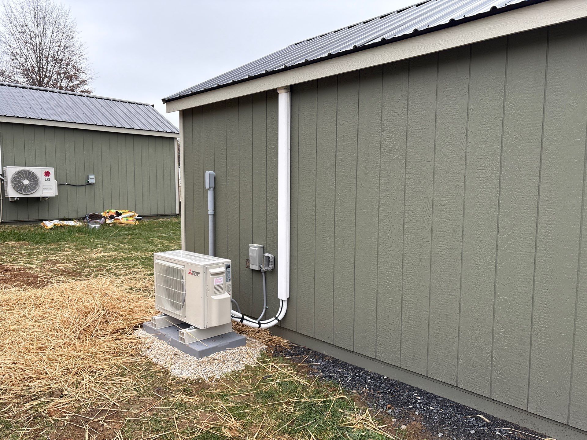 Mitsubishi Install in Middletown by Elemental Heating and air conditioning LLC