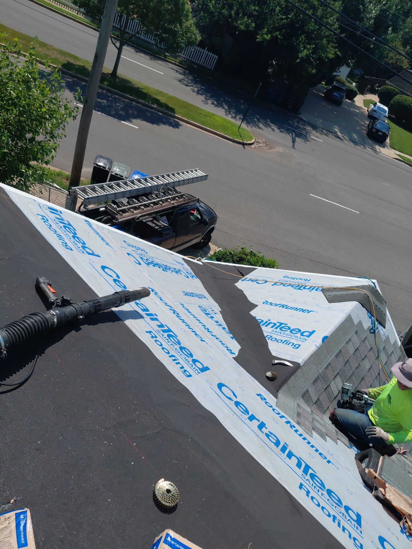 Arlington: Residential Roof Replacement with CertainTeed Landmark PRO in Max Def Colonial Slate by RM Banning, Inc.