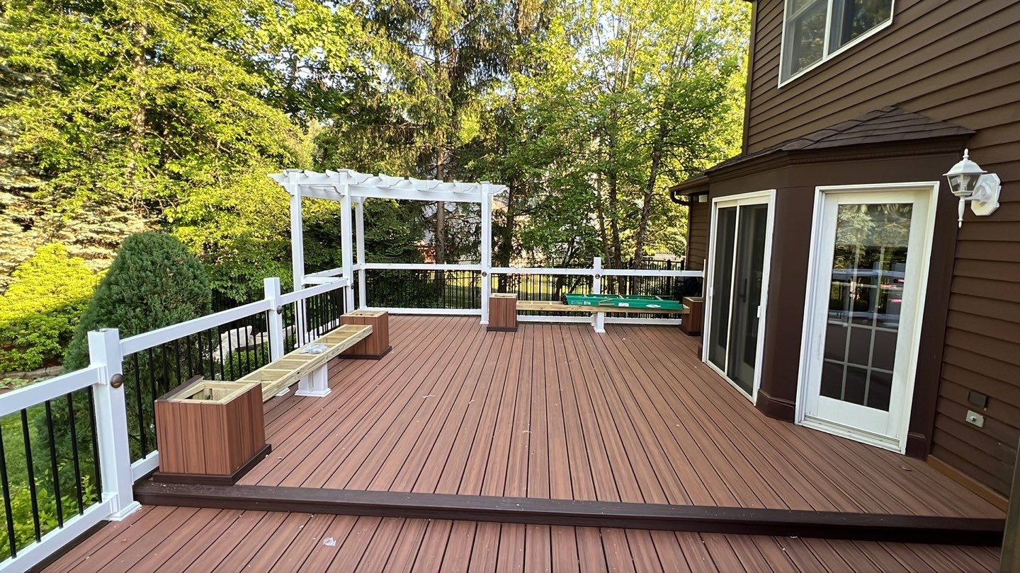 Deck resurface in Berkeley heights by deck guardian