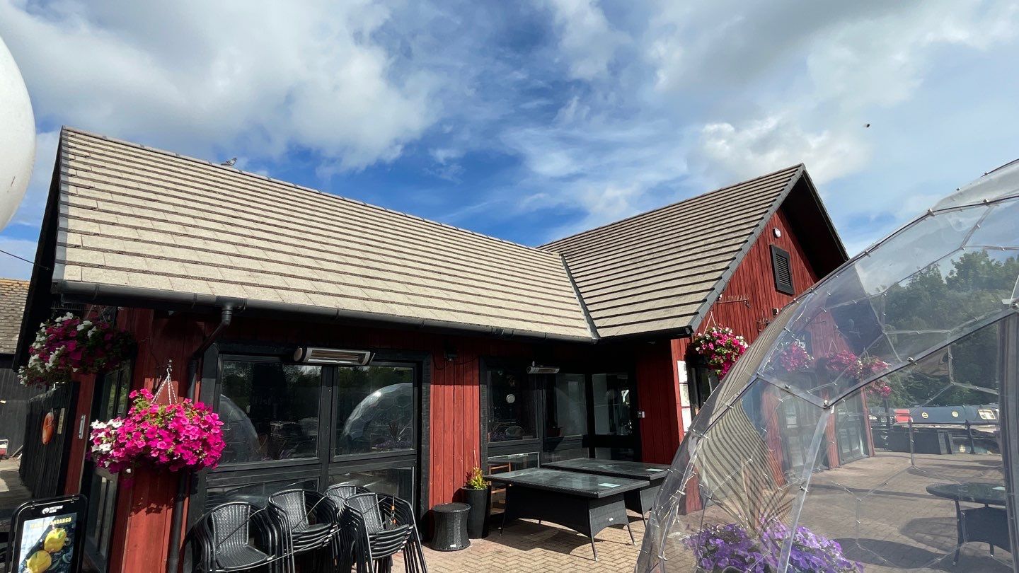 Roof And Render Clean using Honda 15lpm Low Pressure Washing Machine by Ges Exterior Cleaning ltd