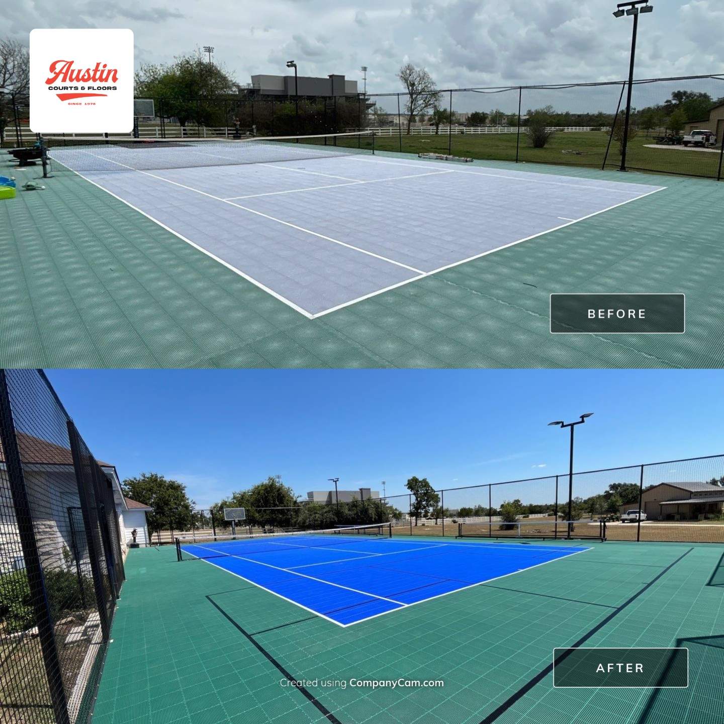 Refurb Project in Dripping Springs by Sport Court Austin