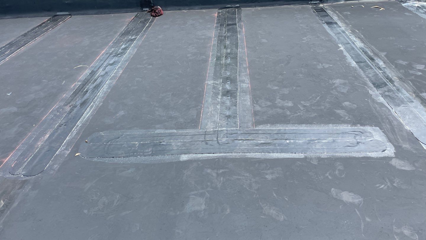 Commercial Roofing Repair using EPDM Roofing by Secure Construction Company Inc