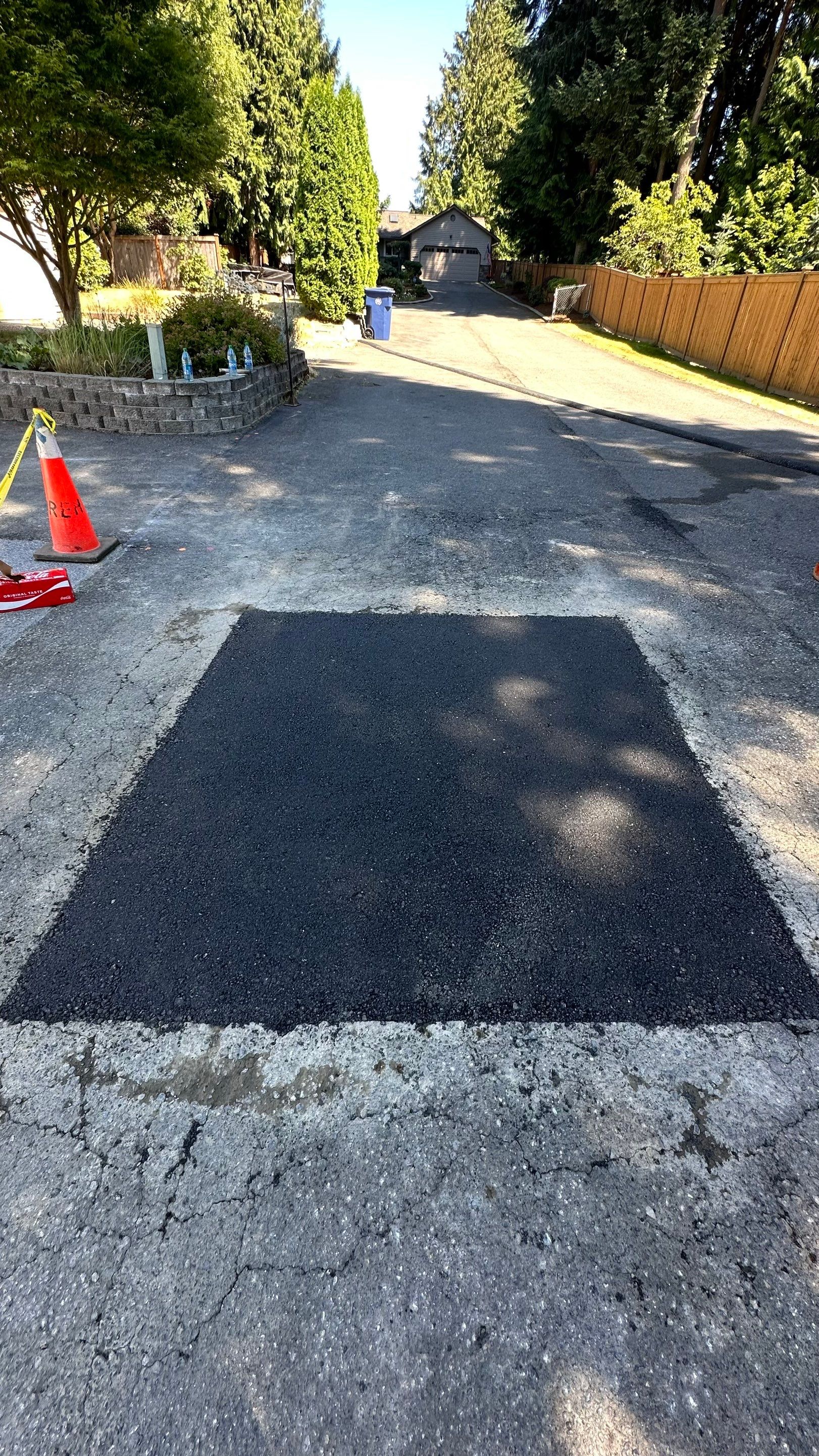 Chase | Driveway Repair, Concrete Project   by Jireh Asphalt & Concrete Inc 