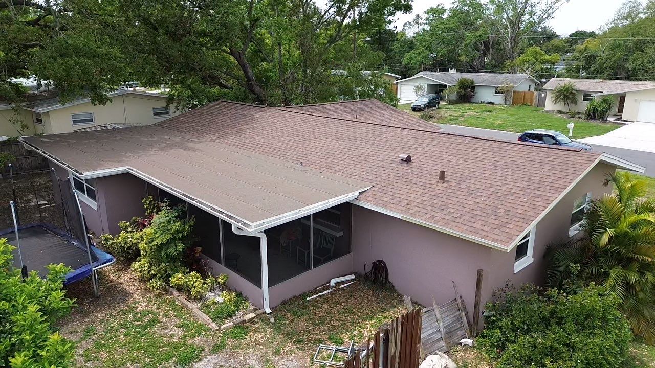 Roof replacement in Clearwater, FL. by Steadfast Roofing 