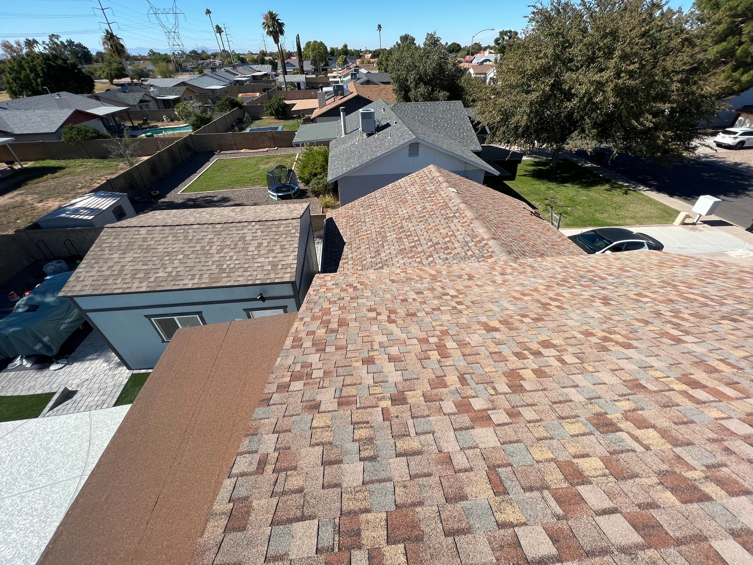 Anne's Full Re-Roof + Shed by All Storm Roofing & Construction
