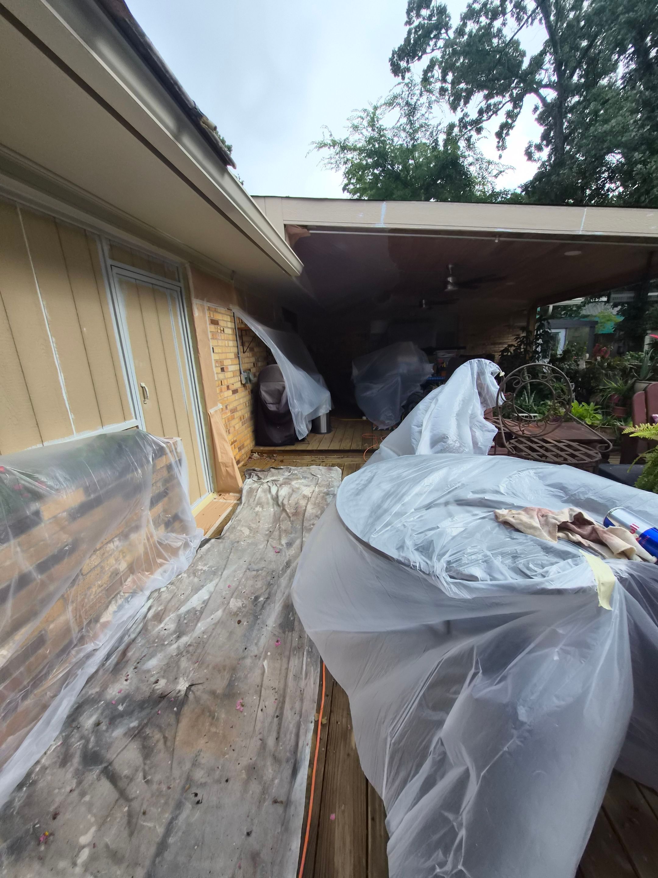 Clean, Consistent Finish on Paint Project in Tyler TX by Quality Coats Painting