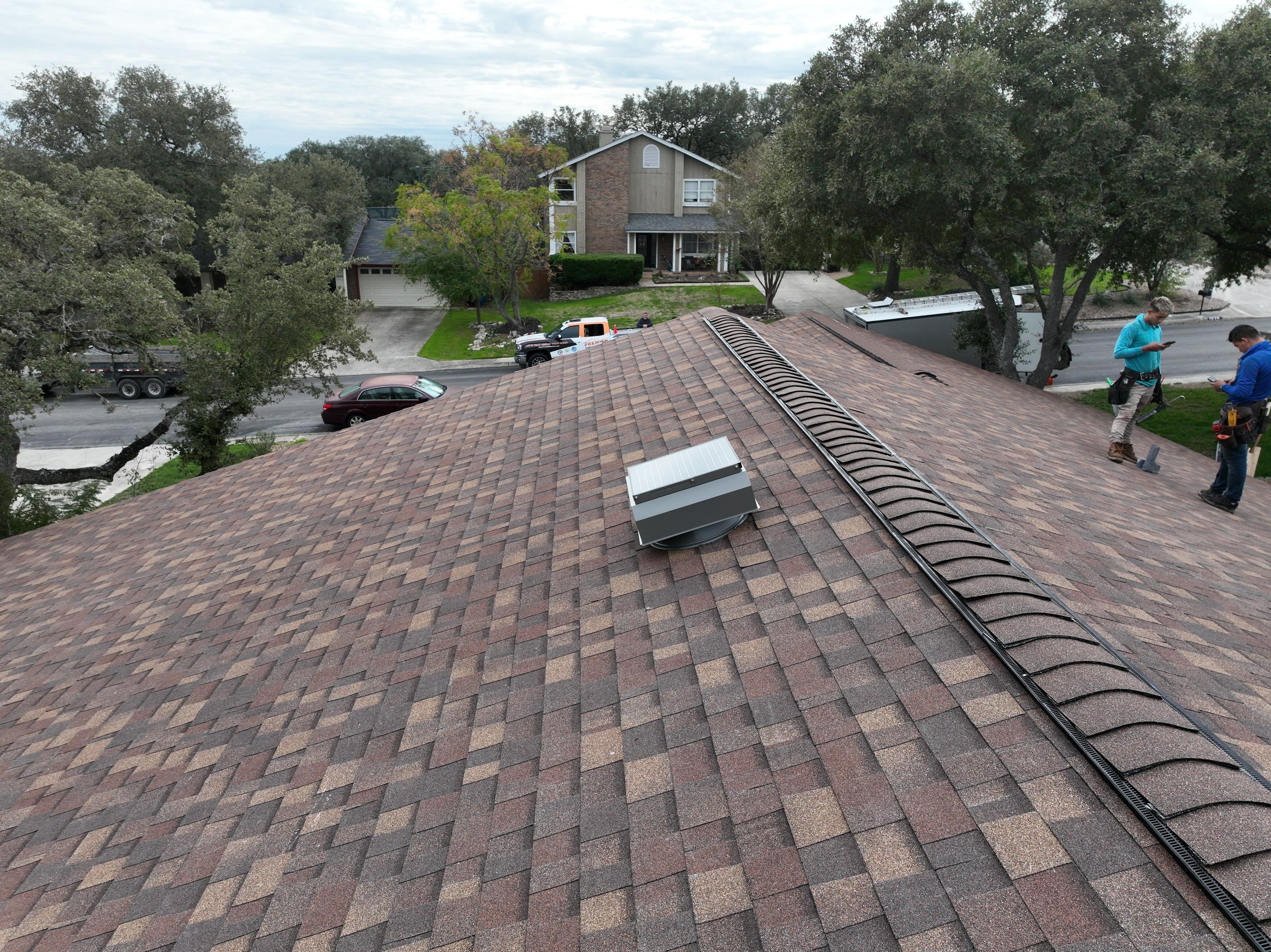 Residential Roof Replacement using Owens Corning Duration Designer 30 Year Laminate Shingle  by Premier Roofing and Contracting