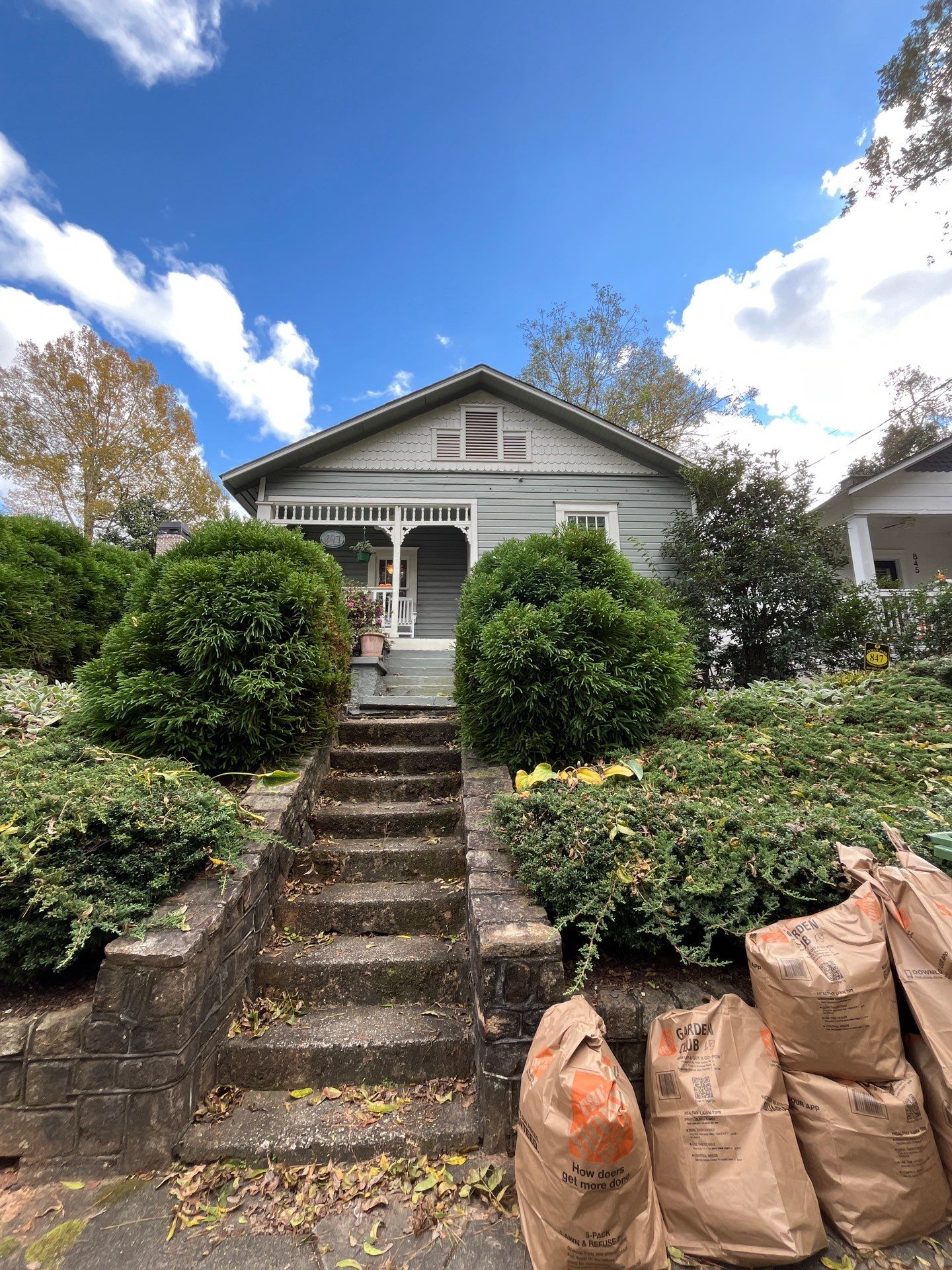 Deckorators Front Porch Resurface in Atlanta, GA by Nelson Exteriors 
