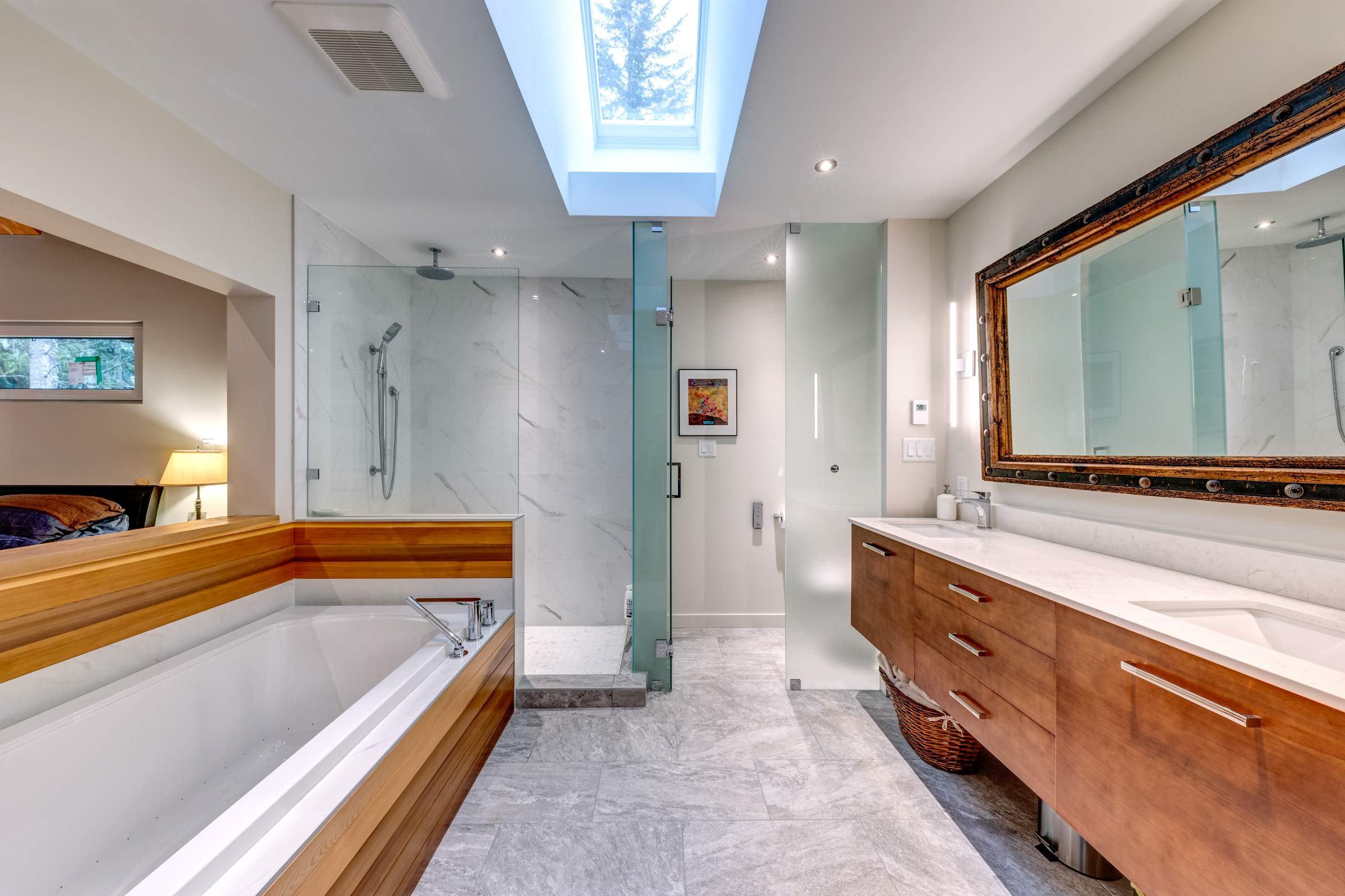 Emerald Residence – Interior & Exterior Painting + Wood Finishing- Whistler by Top Coats Professional Painting