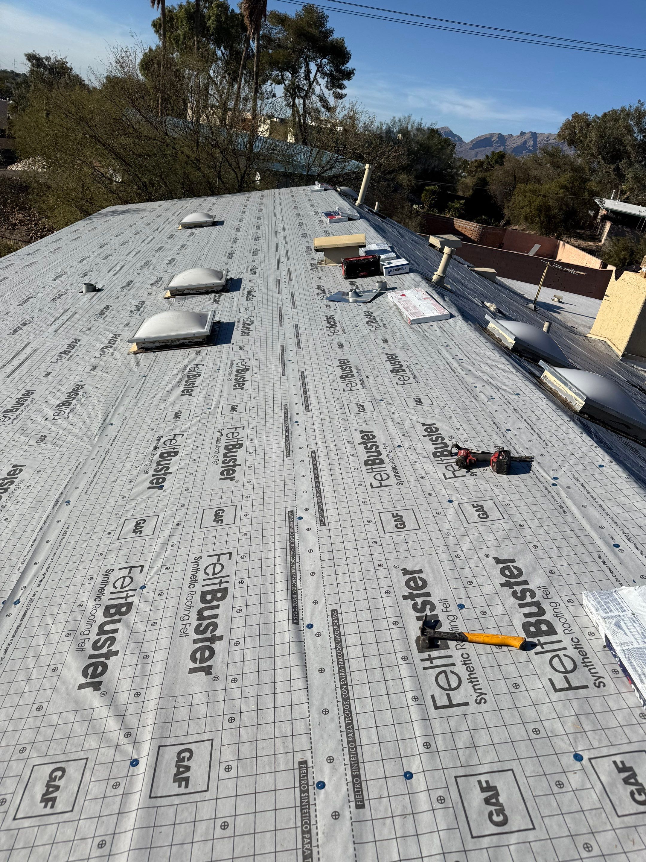 Project in Tucson by West Coast Roofing AZ