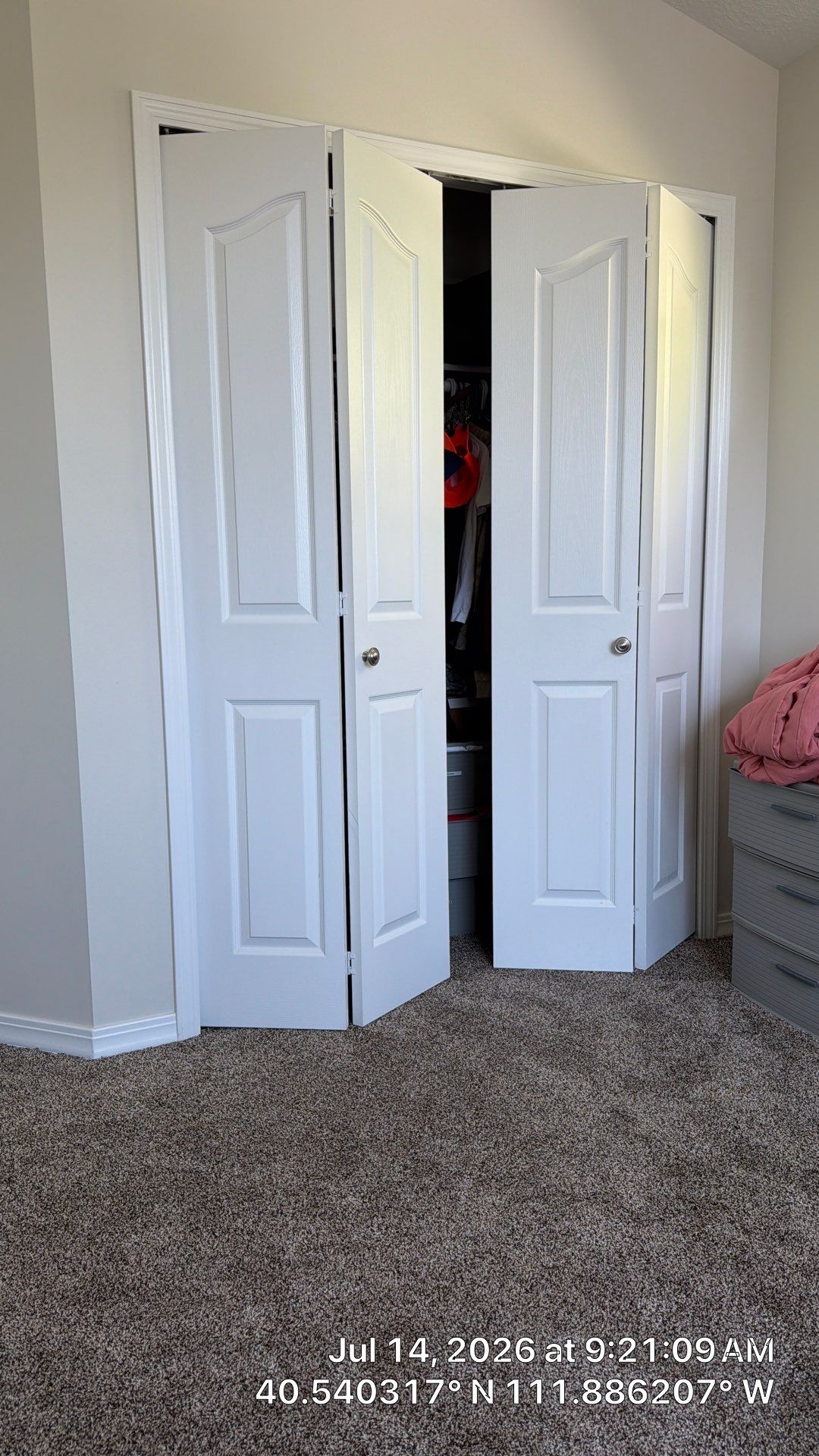 Residential Interior Door Installation and Finishing in Draper by CompanyCam Sales Demo