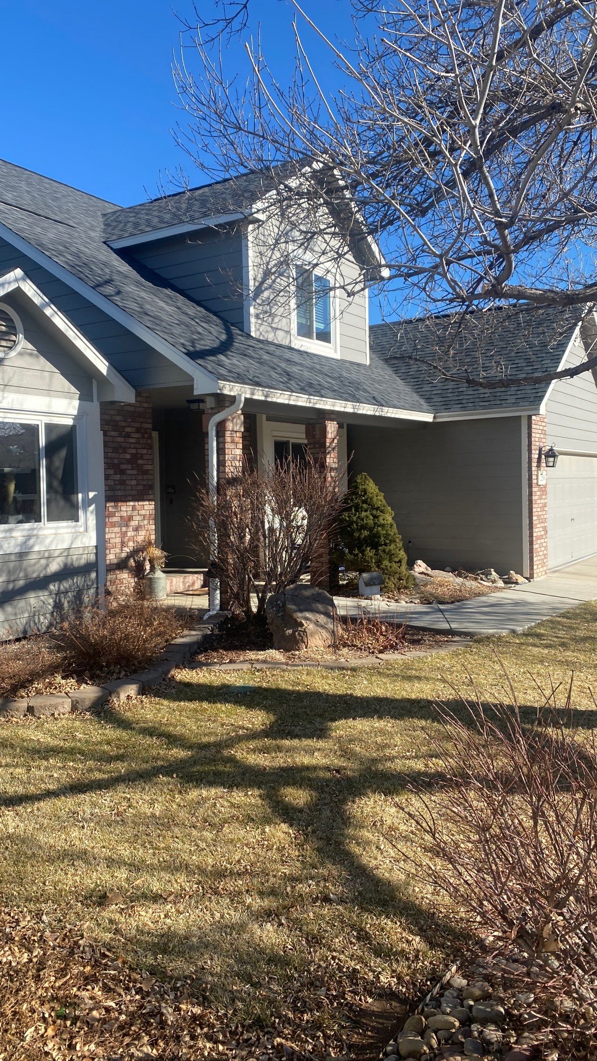 Resdiental Hail Damage Roof Replacement using Certainteed Northgate by Black Belt Roofing