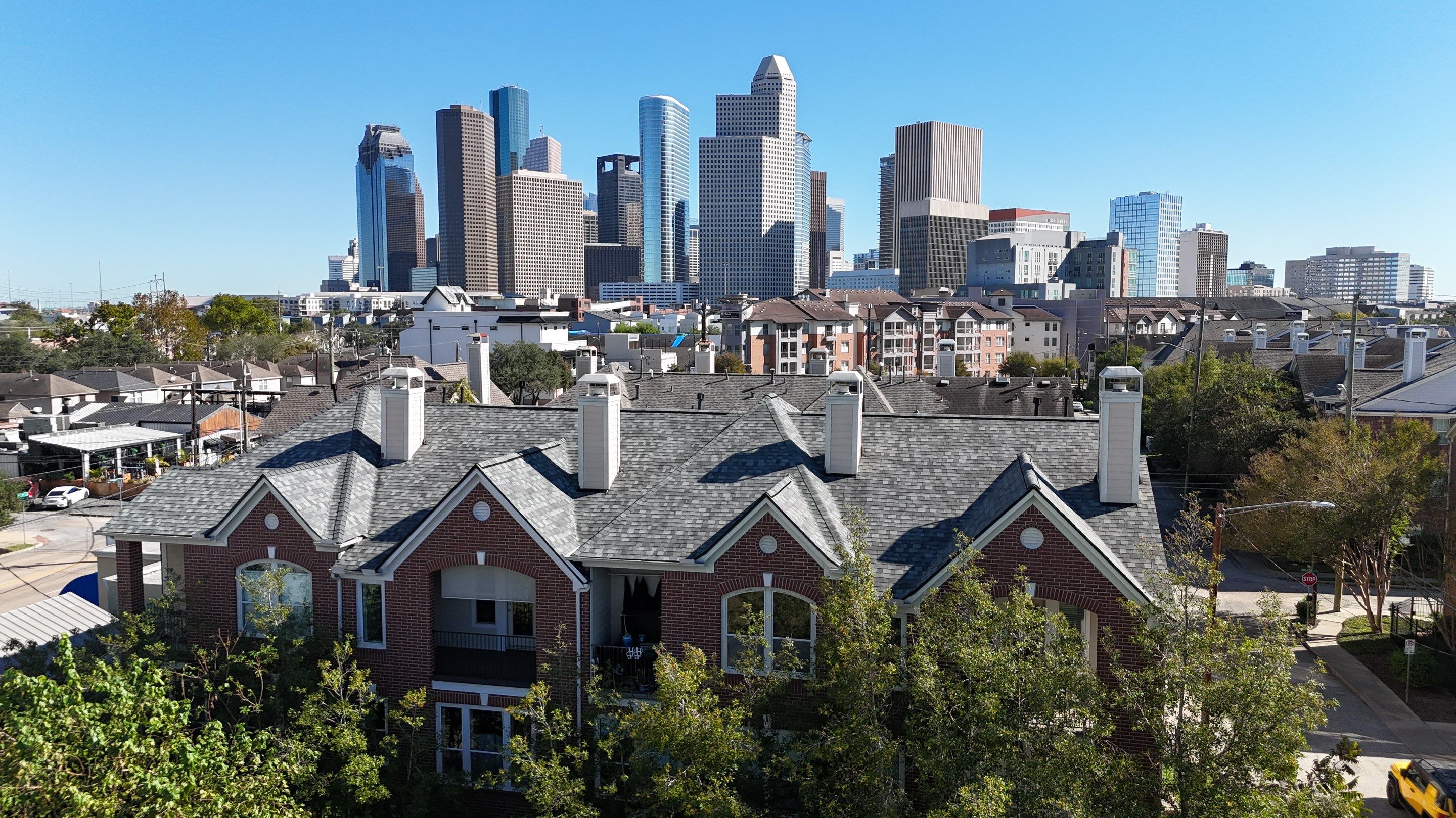 Townhome Complex Roof Replacement in the heart of Houston! by Core Four Roofing