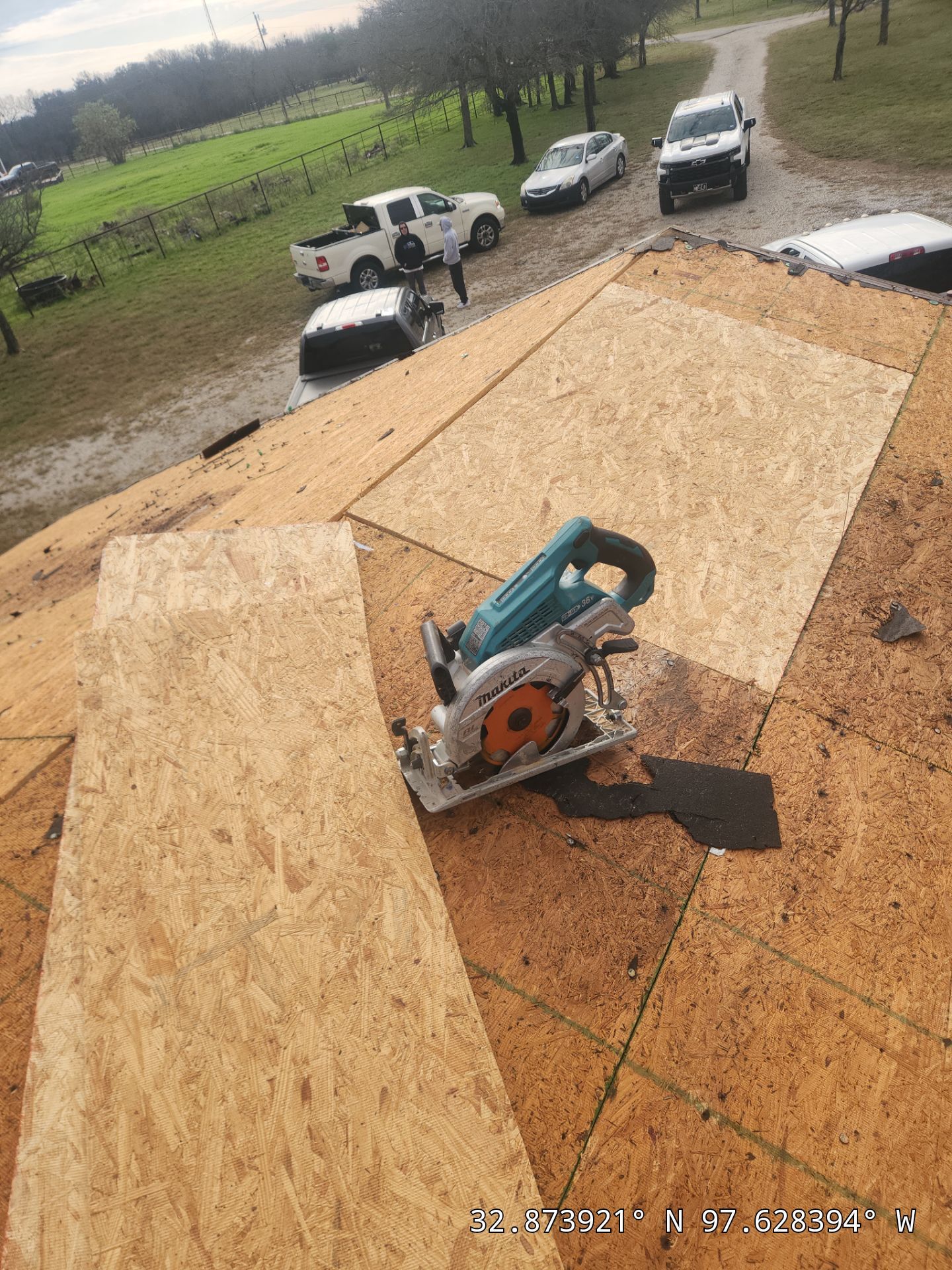 Project in Weatherford by Lonestar Roofing and Restoration LLC.