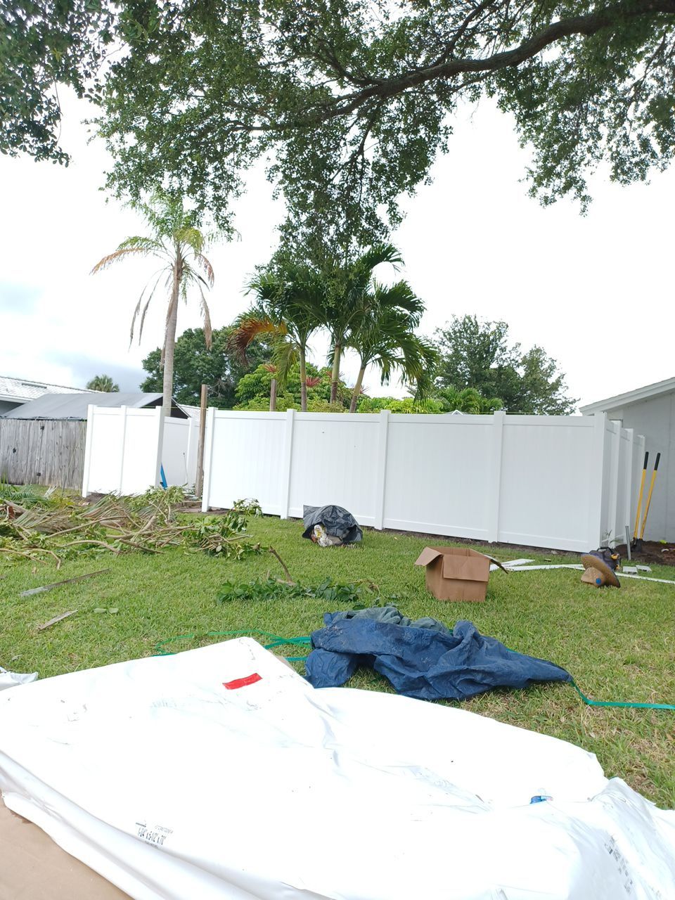 Bradenton, FL 6ft. White Vinyl Privacy Fence by Asap fence and gates, LLC