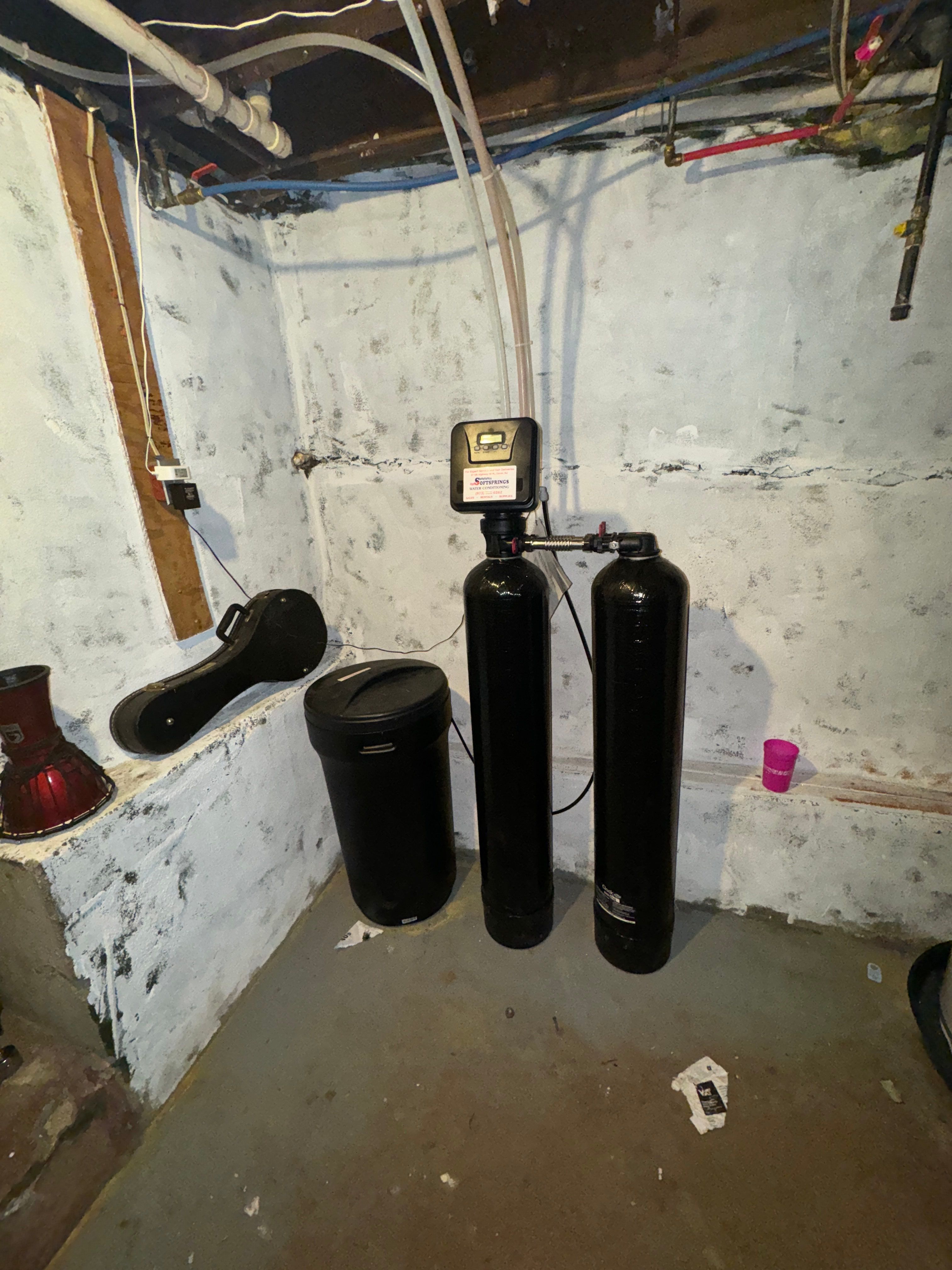 Interior French Drain & Mold Remediation in Mt Tabor NJ by Pure Service Pro, LLC 
