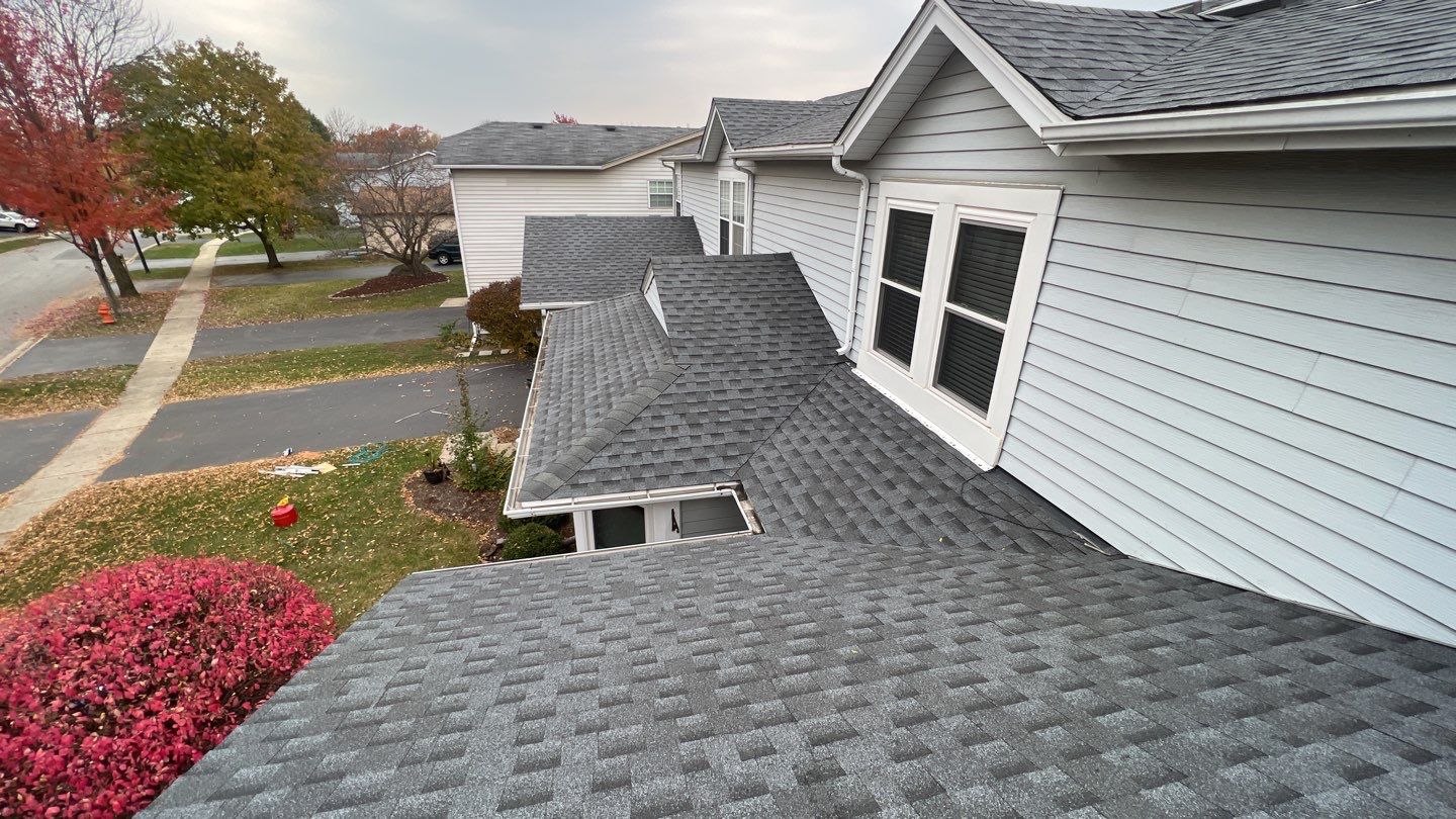 Multi-family unit roof replacement. using GAF Timberline HDZ by Pro Home Services Inc