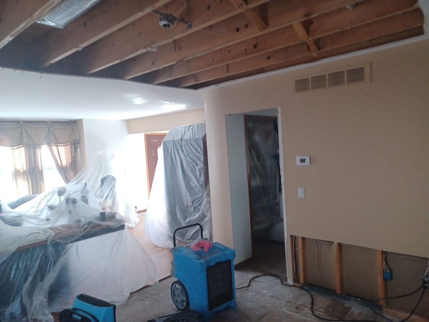Project in Farmington Hills by EzDry Water Mitigation & Property Restoration