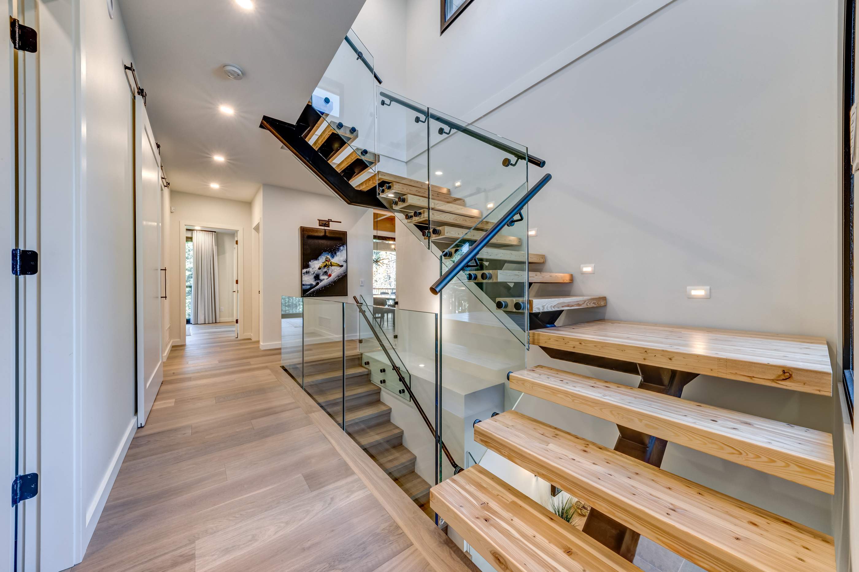 White Gold Residence – Interior & Exterior Painting + Wood Finishing- Whistler by Top Coats Professional Painting