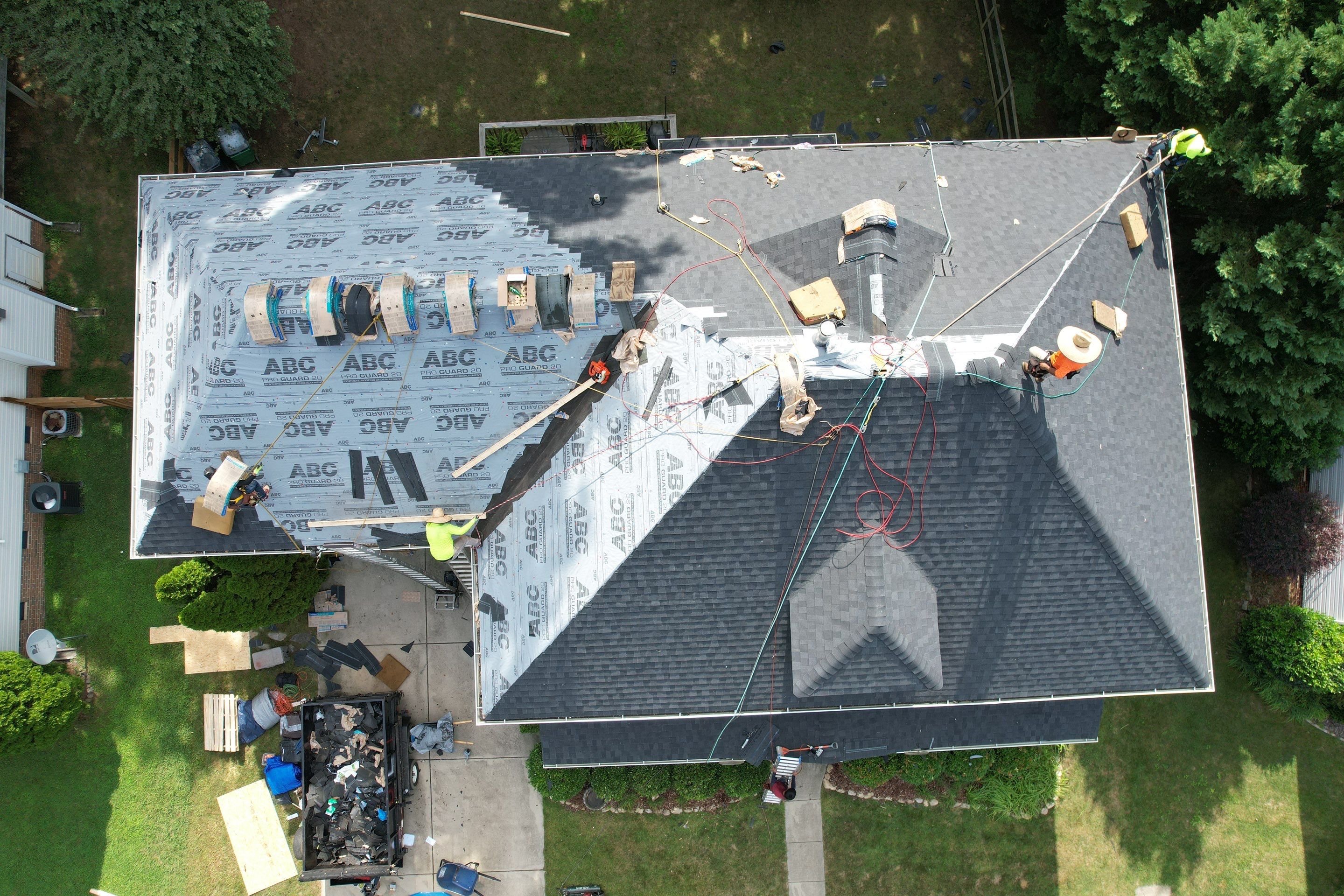 Residential Roofing Installation using Certainteed Landmark by Best Roofing Now LLC