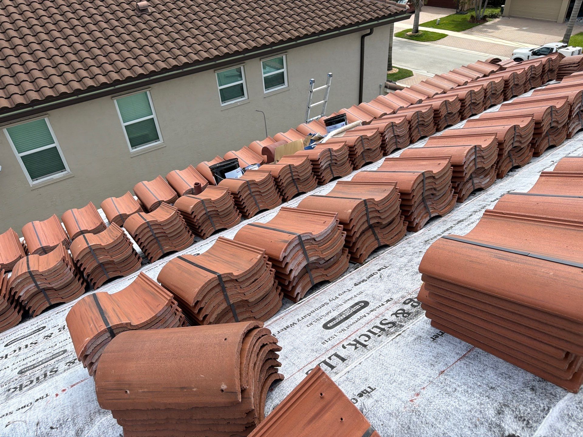 Residential Roofing Installation using Westlake Roofing Tile by BLUES BROTHERS ROOFING