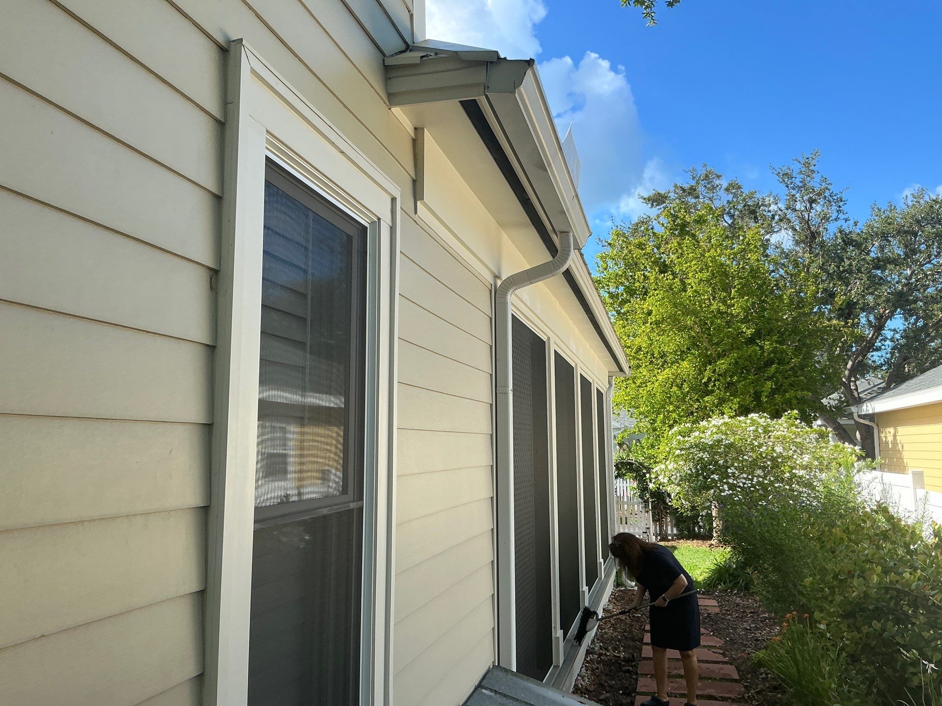 Gutter Guard System Installation in Osprey FL by Gutter Professors