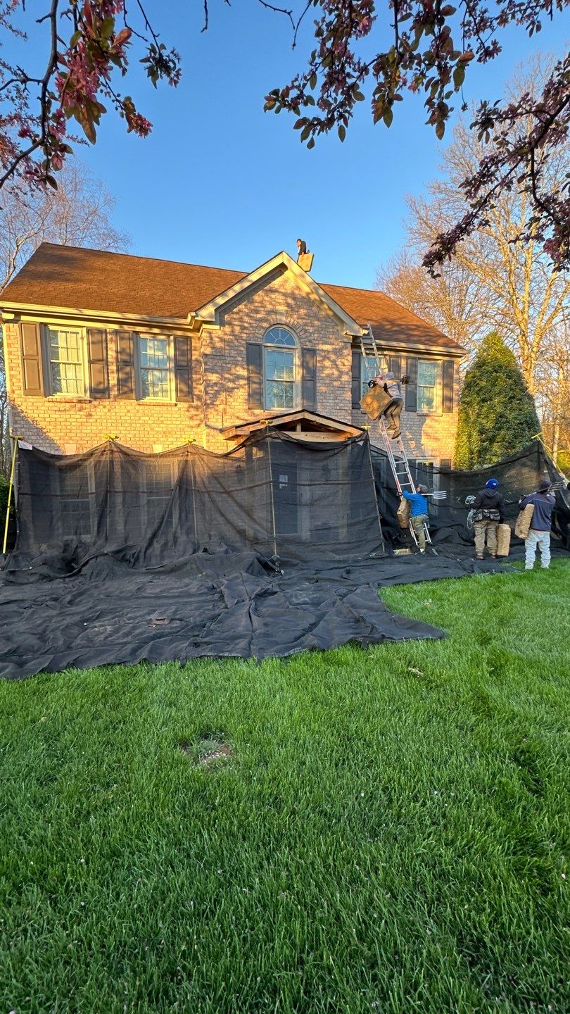 Residential Roofing Installation using Gaf Timberline HDZ Weathered Wood by Undersun Roofing 