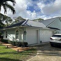 24ga 1.5" Mechanical Seam Charcoal Gray  by Total Roofing System The Metal Roof Experts