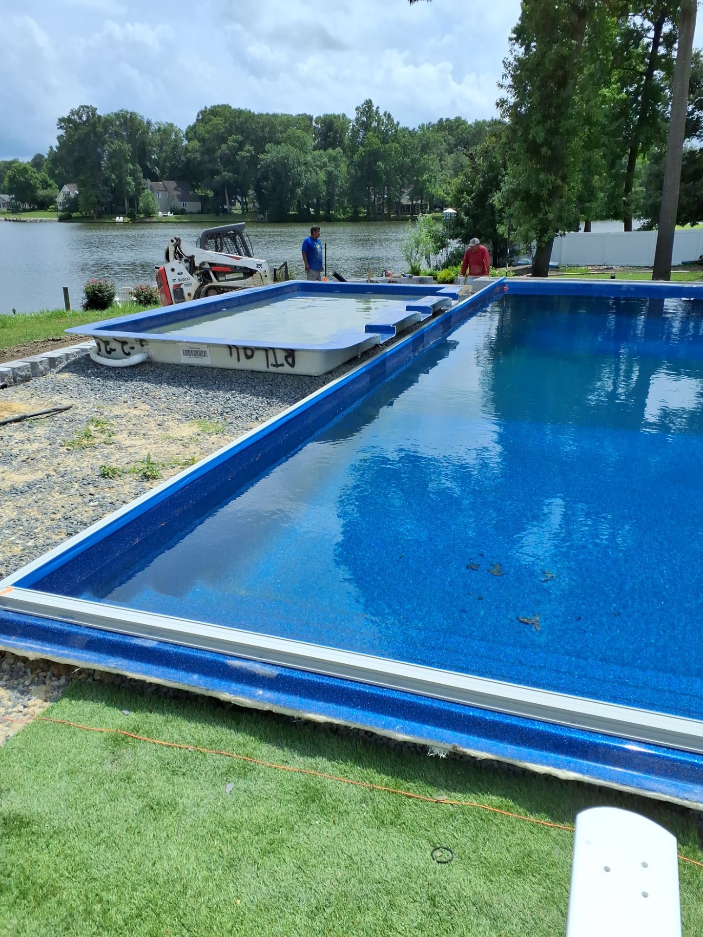 Project in Millsboro by Pools & Spas Unlimited of Milford 