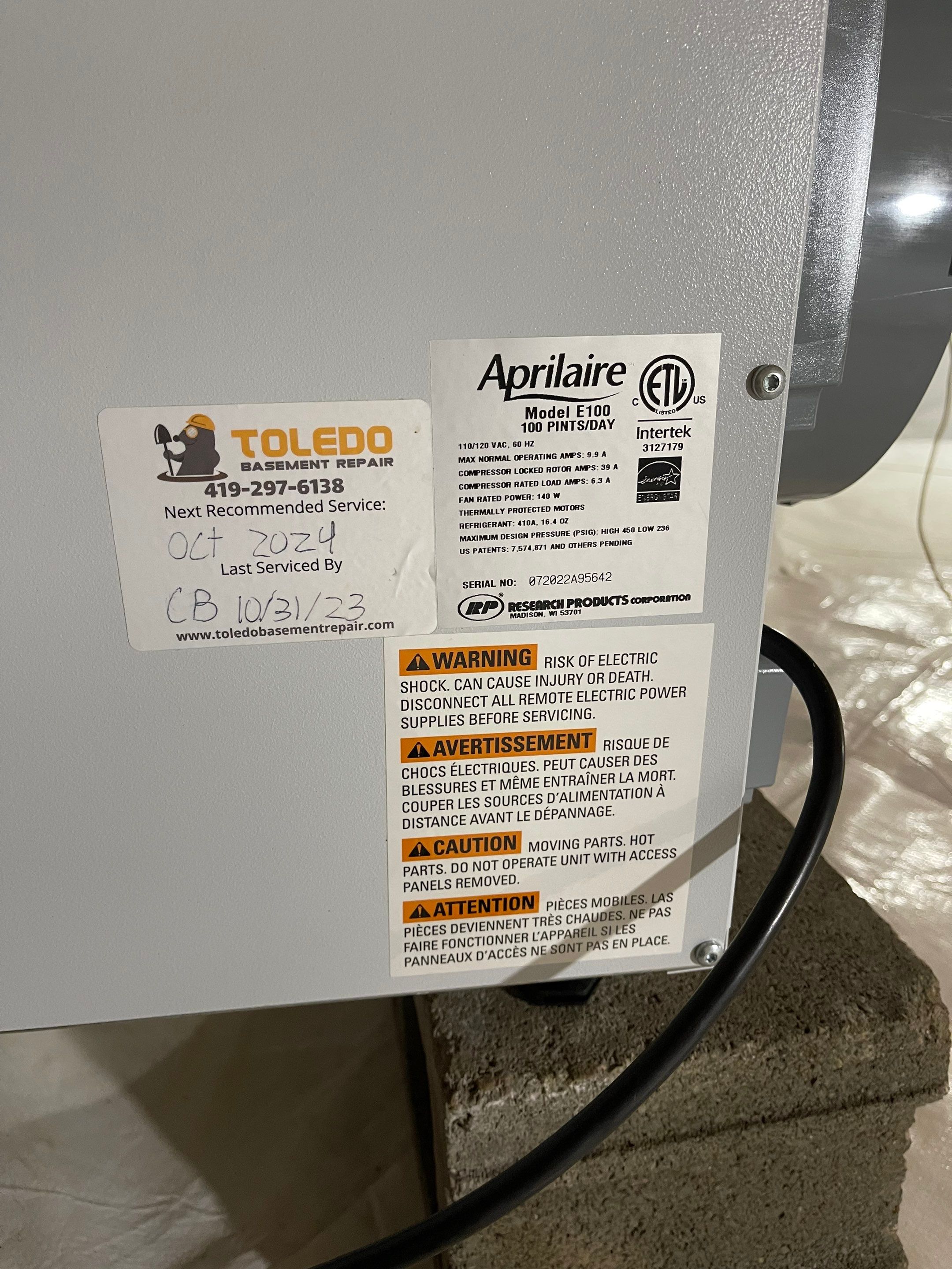 Crawl Space Waterproofing & Encapsulation using GrateProducts by Toledo Basement Repair