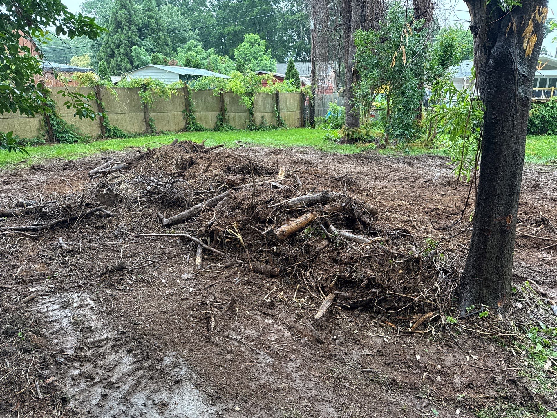 Project in Charlotte by Badger Hauling