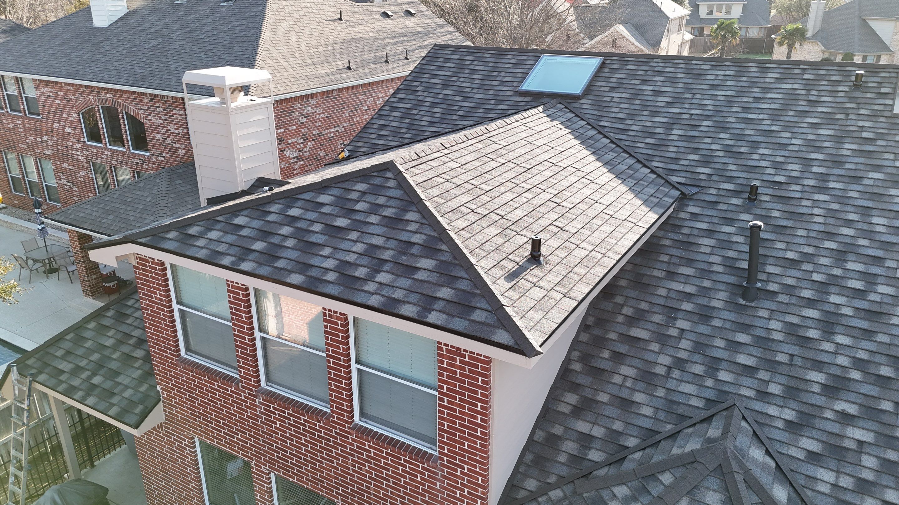 Decra Metal Roof - Shingle XD Stone Coated Roofing Project by First United Roofing & Construction