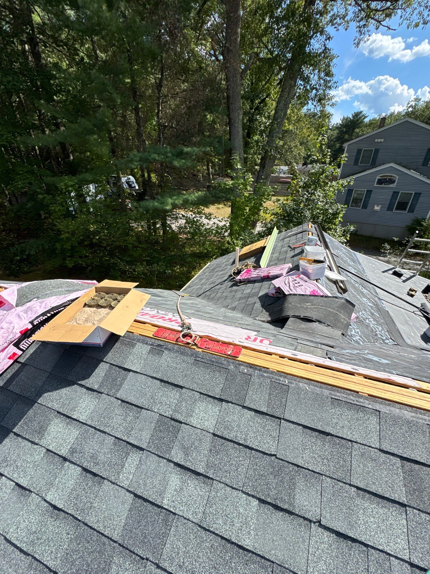 Roof, Trim & Chimney Restoration – Chelmsford, MA by Mighty Dog Roofing of Greater Middlesex County
